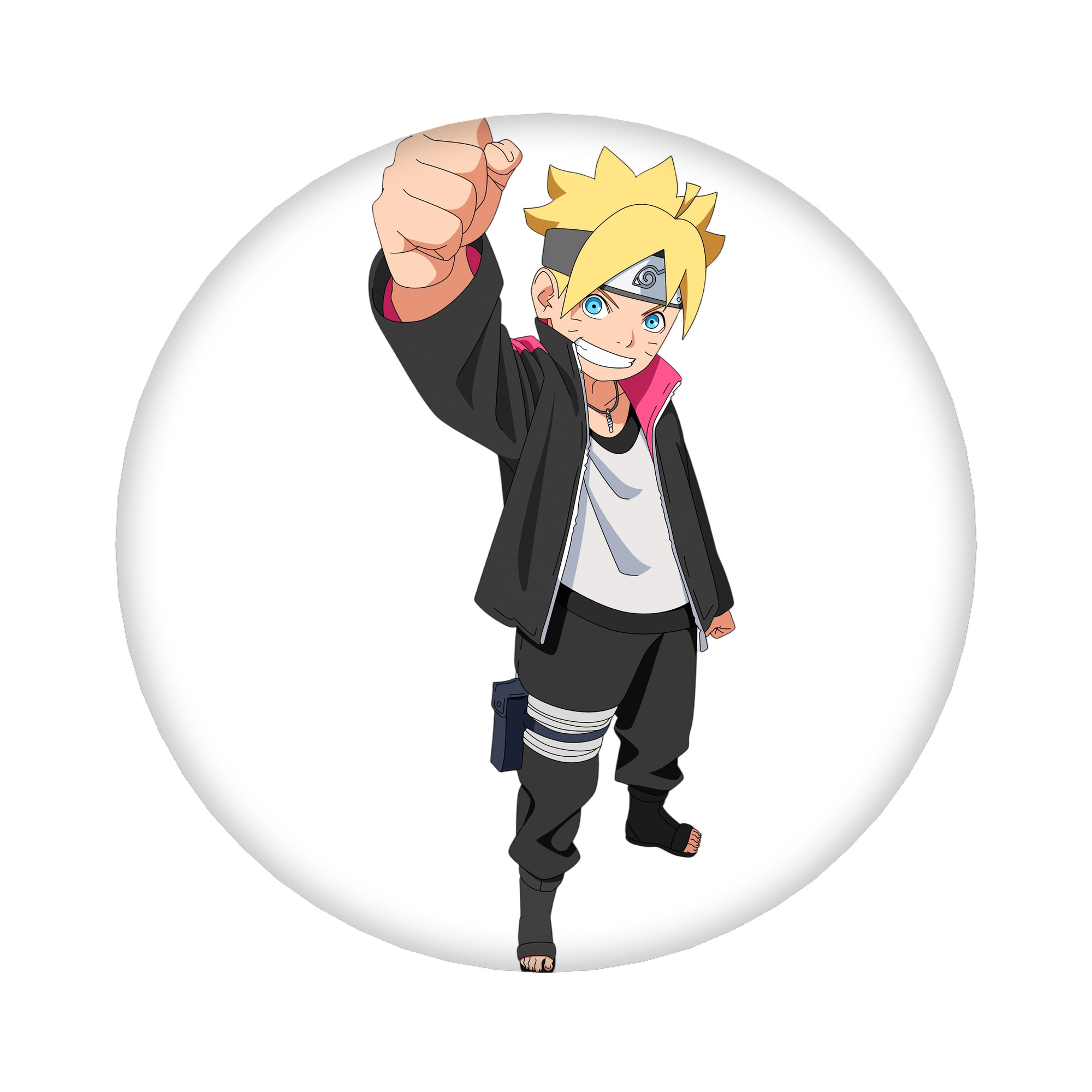 （画像用） NARUTO -ナルト- うずまき ボルト Uzumaki Boruto 6cm 缶バッジ 複数セット