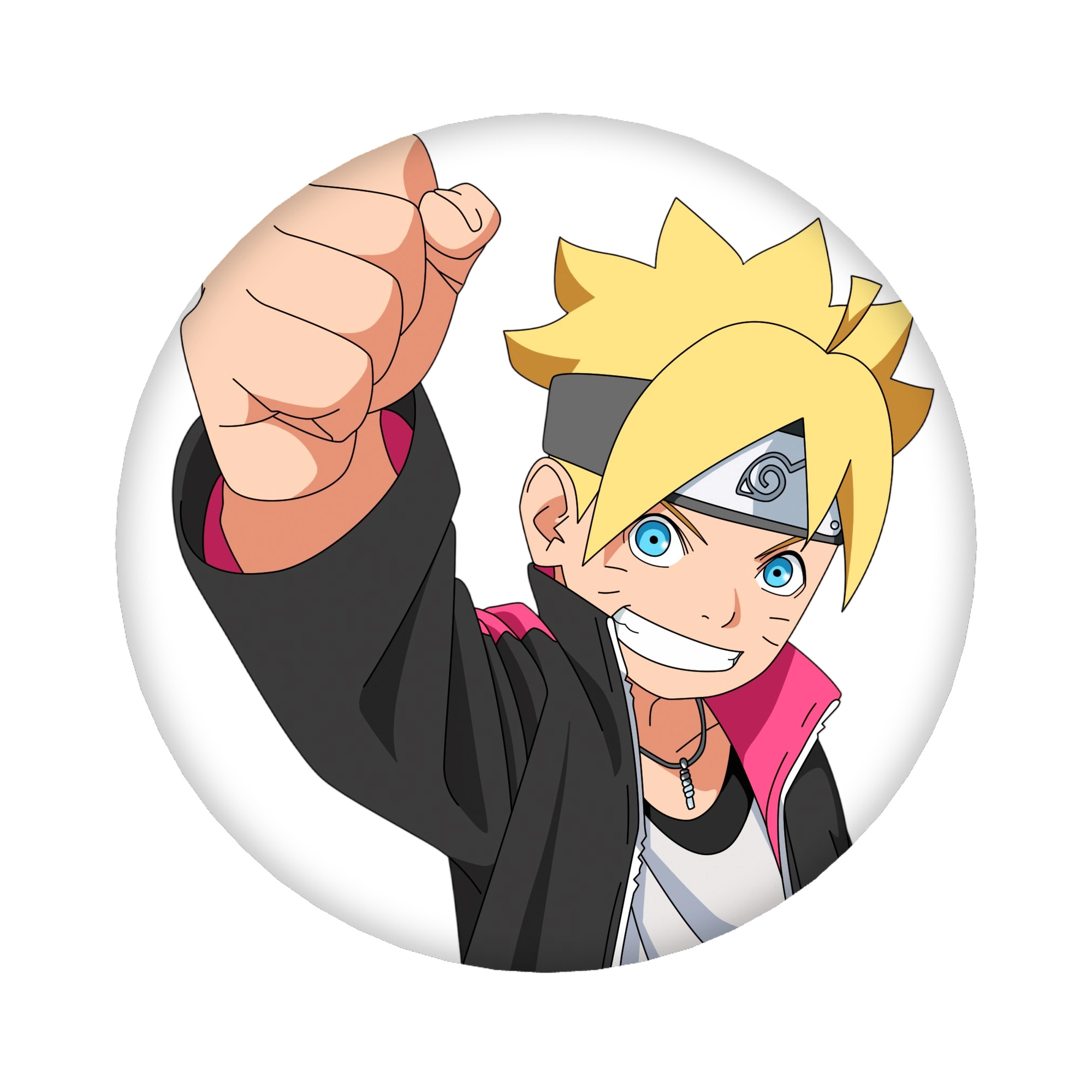 （画像用） NARUTO -ナルト- うずまき ボルト Uzumaki Boruto 6cm 缶バッジ 複数セット
