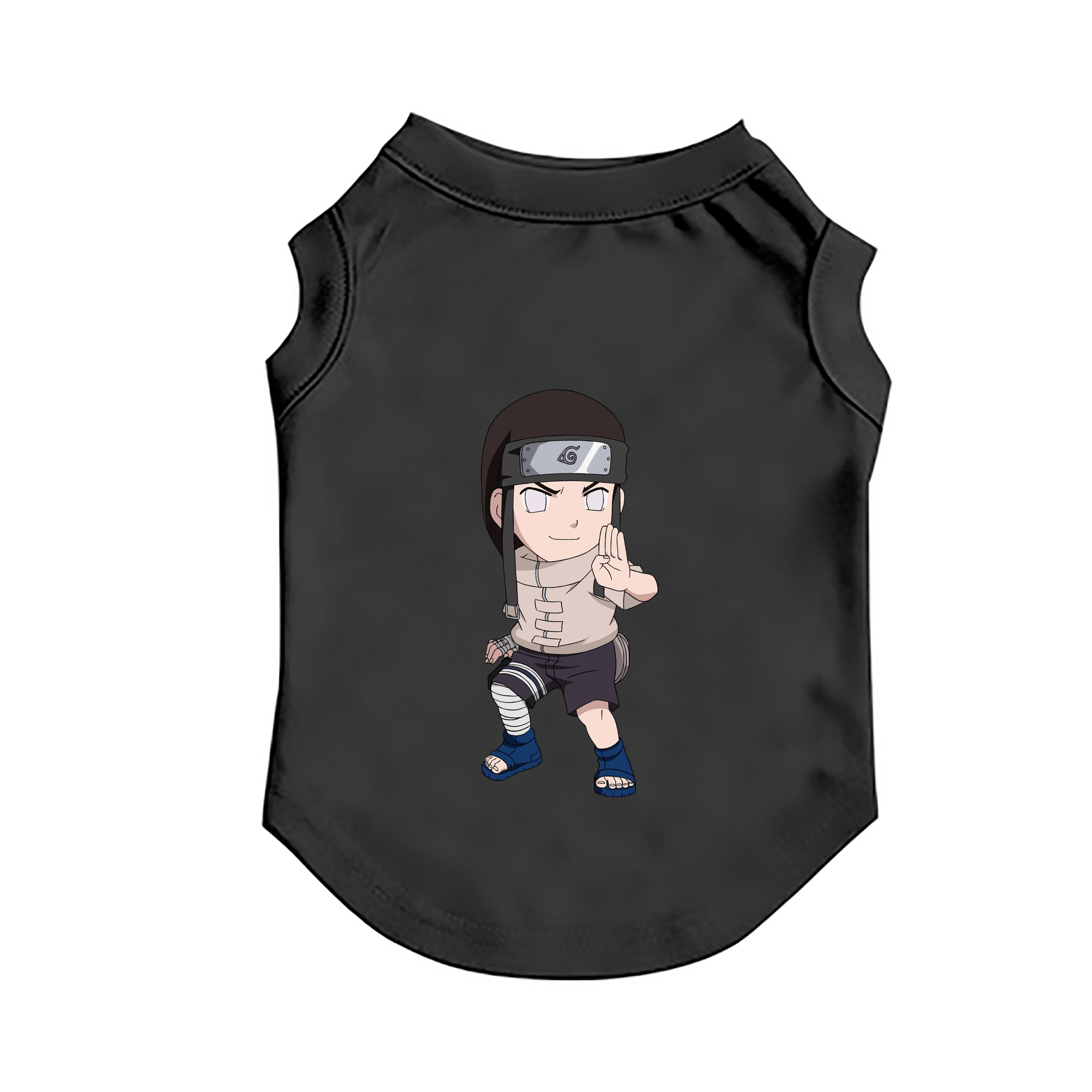 （画像用） NARUTO -ナルト- 日向ネジ Hyūga Neji ペット用ベスト