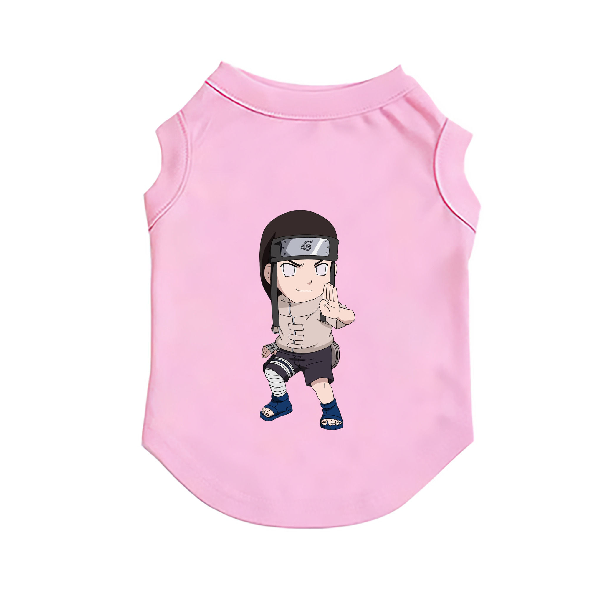 （画像用） NARUTO -ナルト- 日向ネジ Hyūga Neji ペット用ベスト