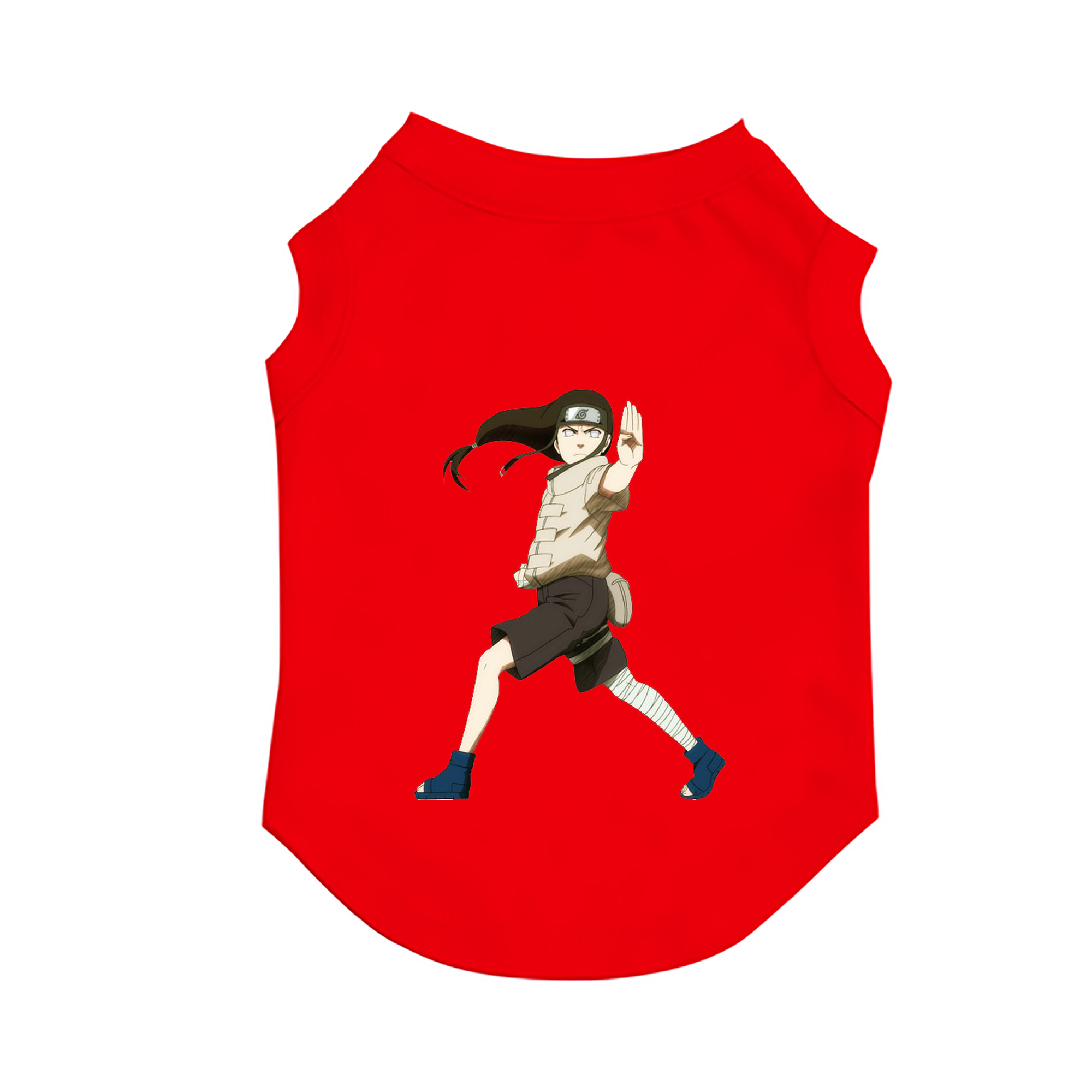 （画像用） NARUTO -ナルト- 日向ネジ Hyūga Neji ペット用ベスト