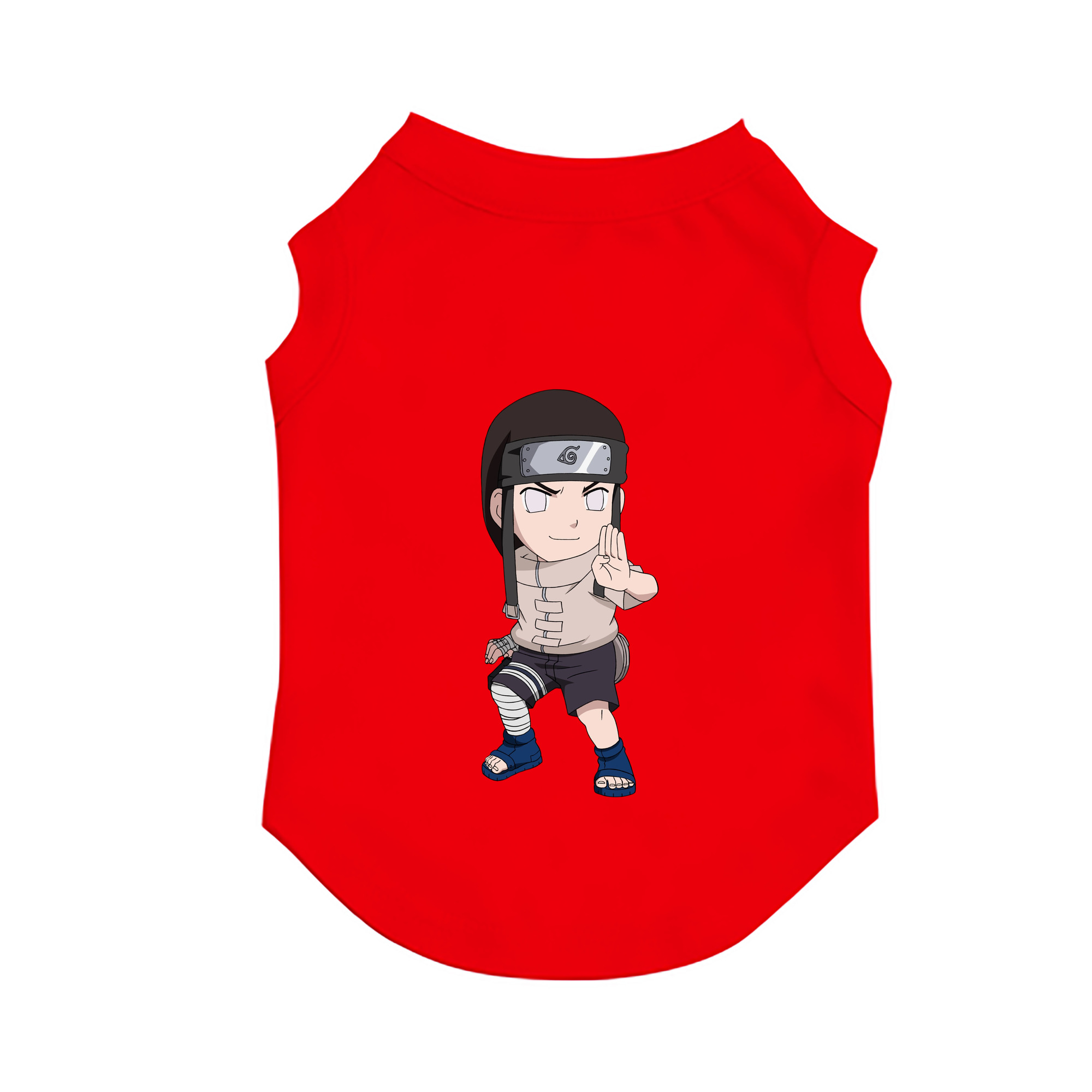 （画像用） NARUTO -ナルト- 日向ネジ Hyūga Neji ペット用ベスト