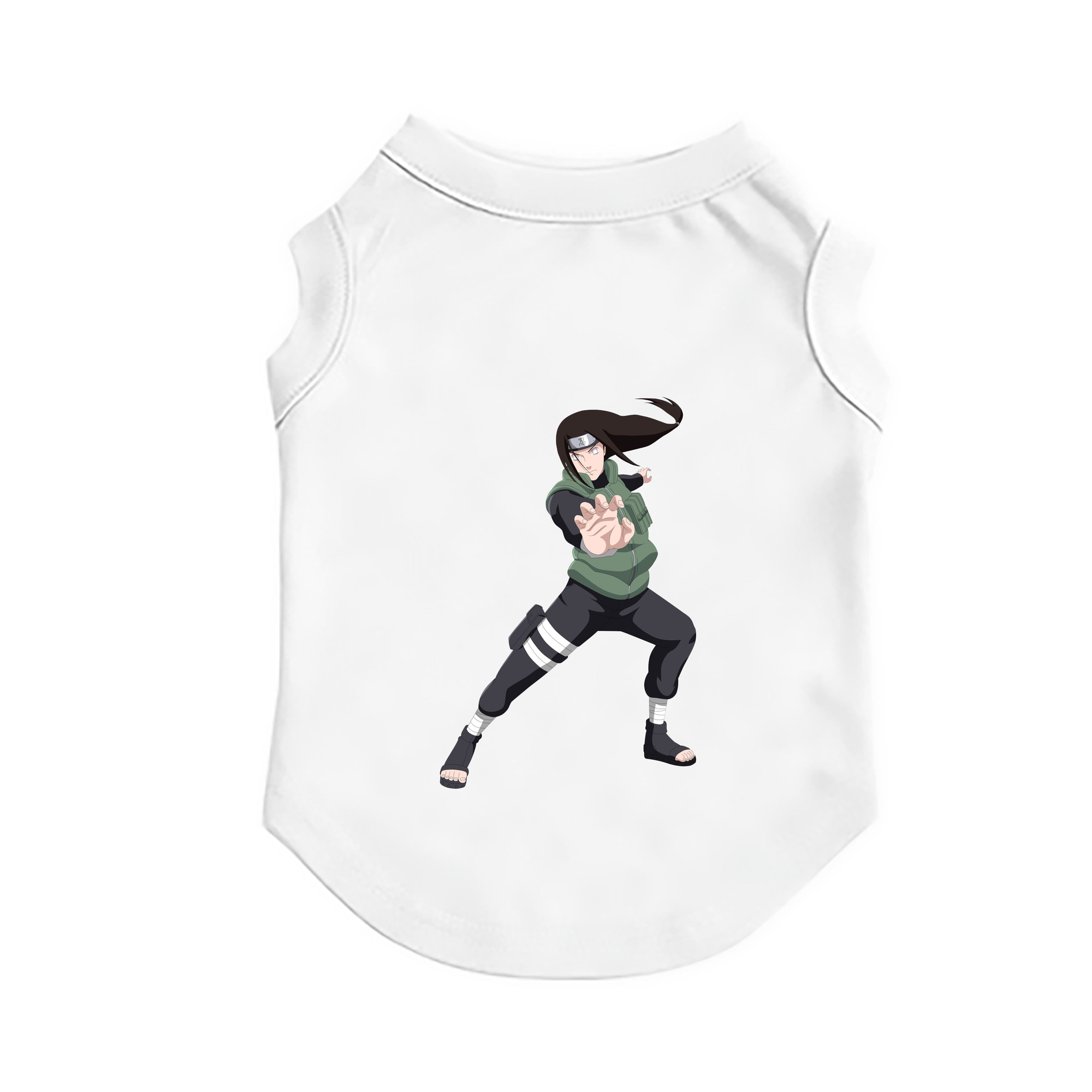 （画像用） NARUTO -ナルト- 日向ネジ Hyūga Neji ペット用ベスト