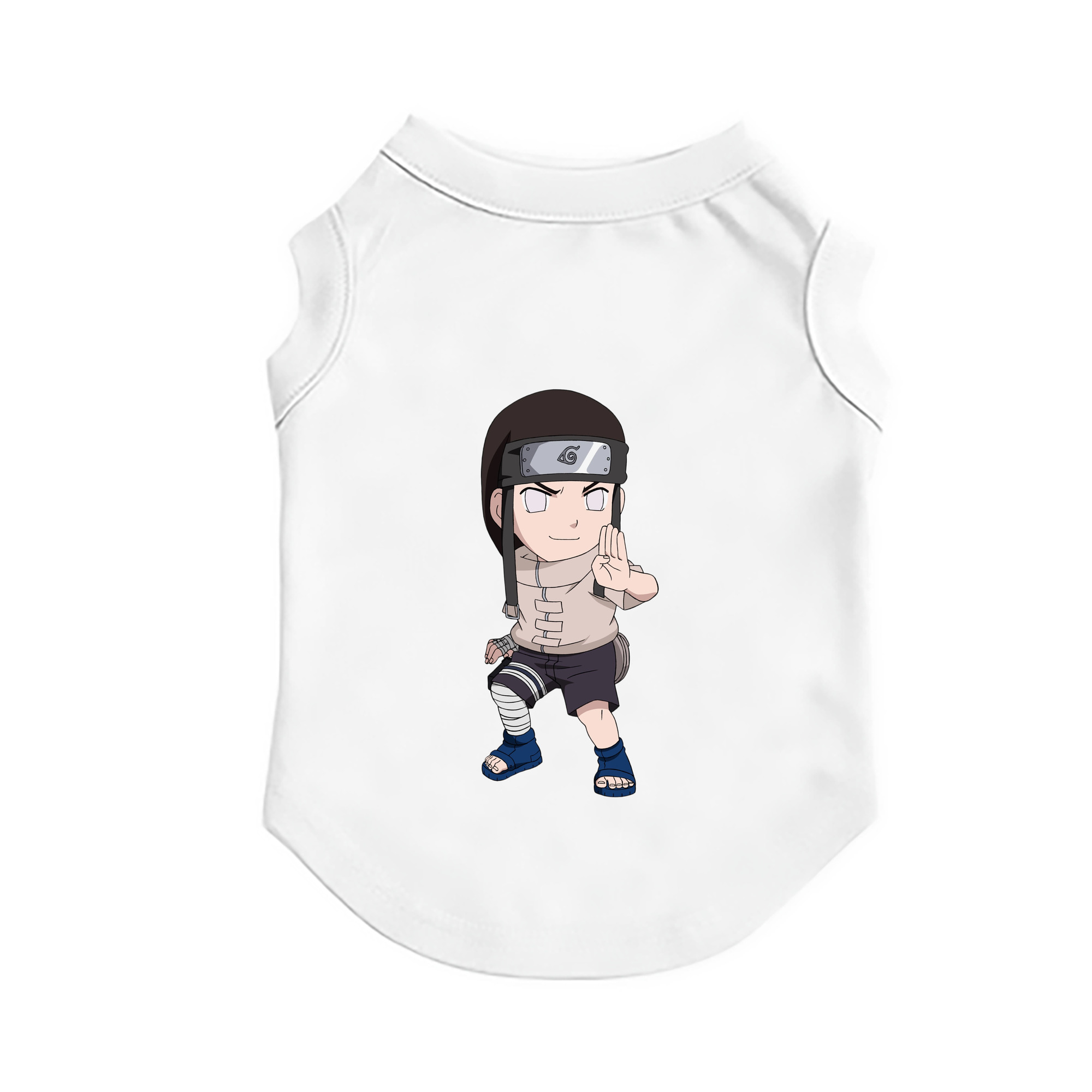 （画像用） NARUTO -ナルト- 日向ネジ Hyūga Neji ペット用ベスト