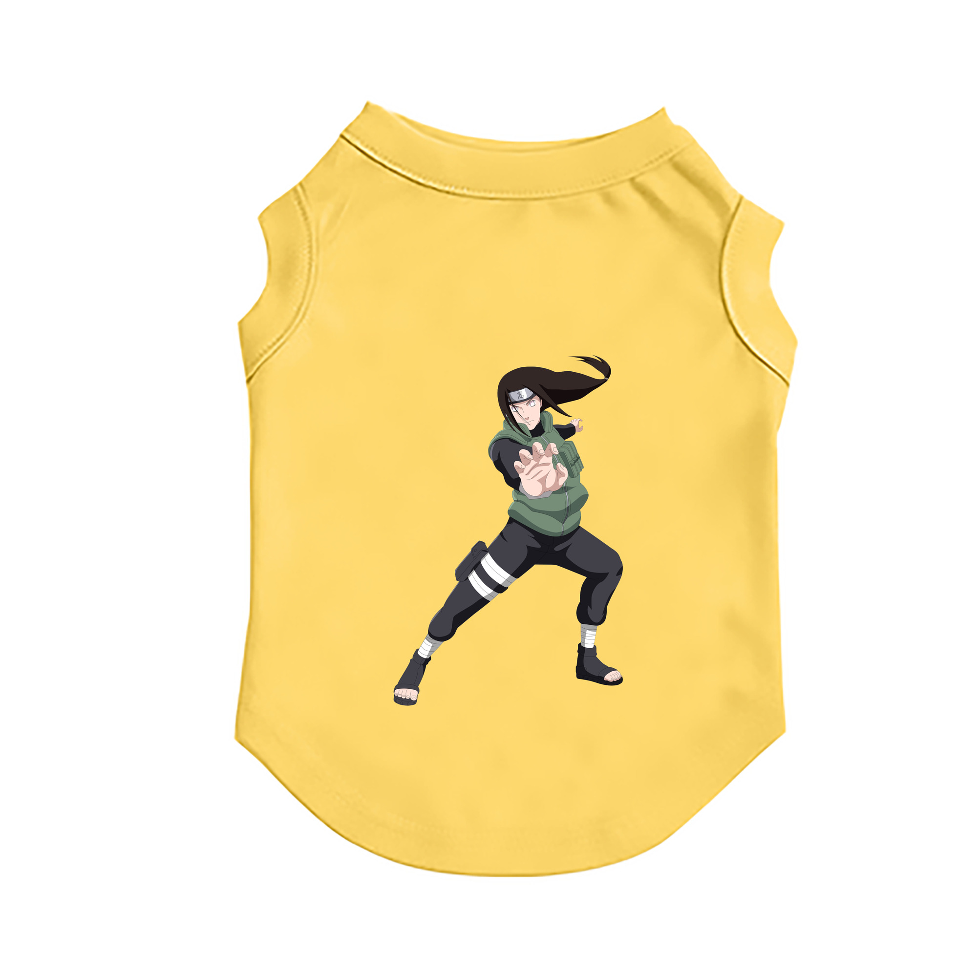 （画像用） NARUTO -ナルト- 日向ネジ Hyūga Neji ペット用ベスト