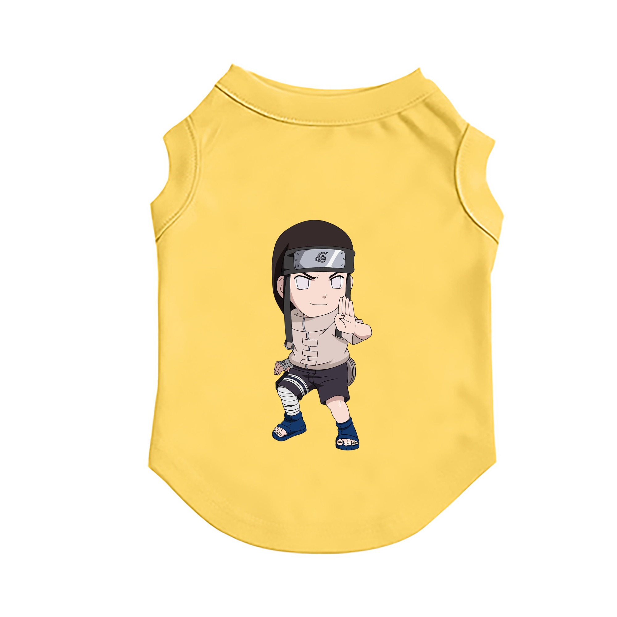 （画像用） NARUTO -ナルト- 日向ネジ Hyūga Neji ペット用ベスト