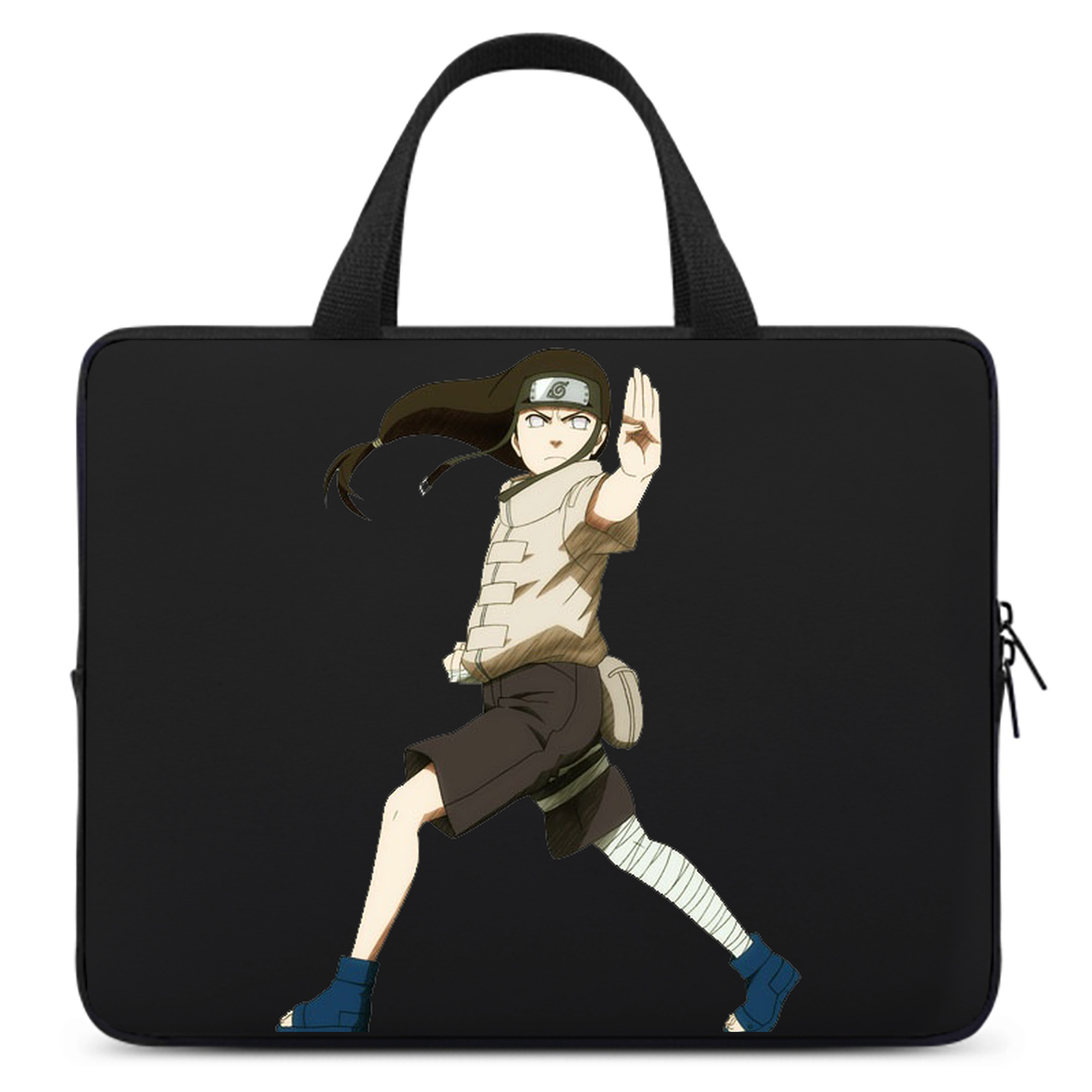 （画像用） NARUTO -ナルト- 日向ネジ Hyūga Neji 手提げノートパソコンバッグ