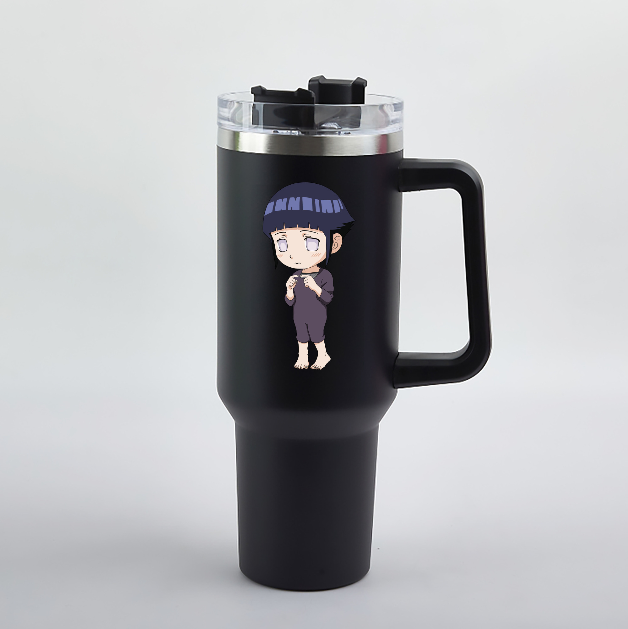 （画像用） NARUTO -ナルト- 日向ヒナタ Hyūga Hinata 1200mL車用タンブラー（カラープリント）