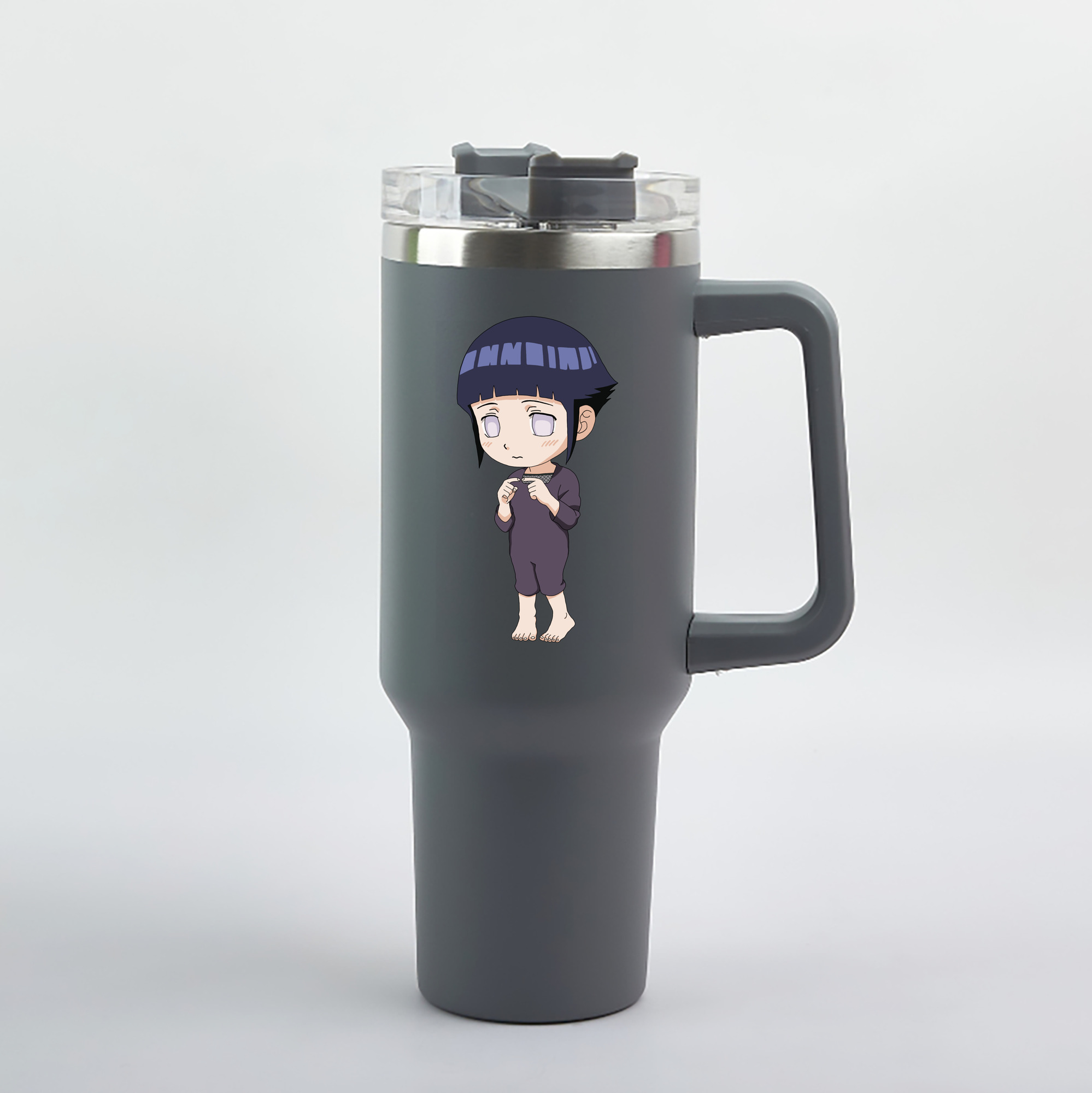 （画像用） NARUTO -ナルト- 日向ヒナタ Hyūga Hinata 1200mL車用タンブラー（カラープリント）