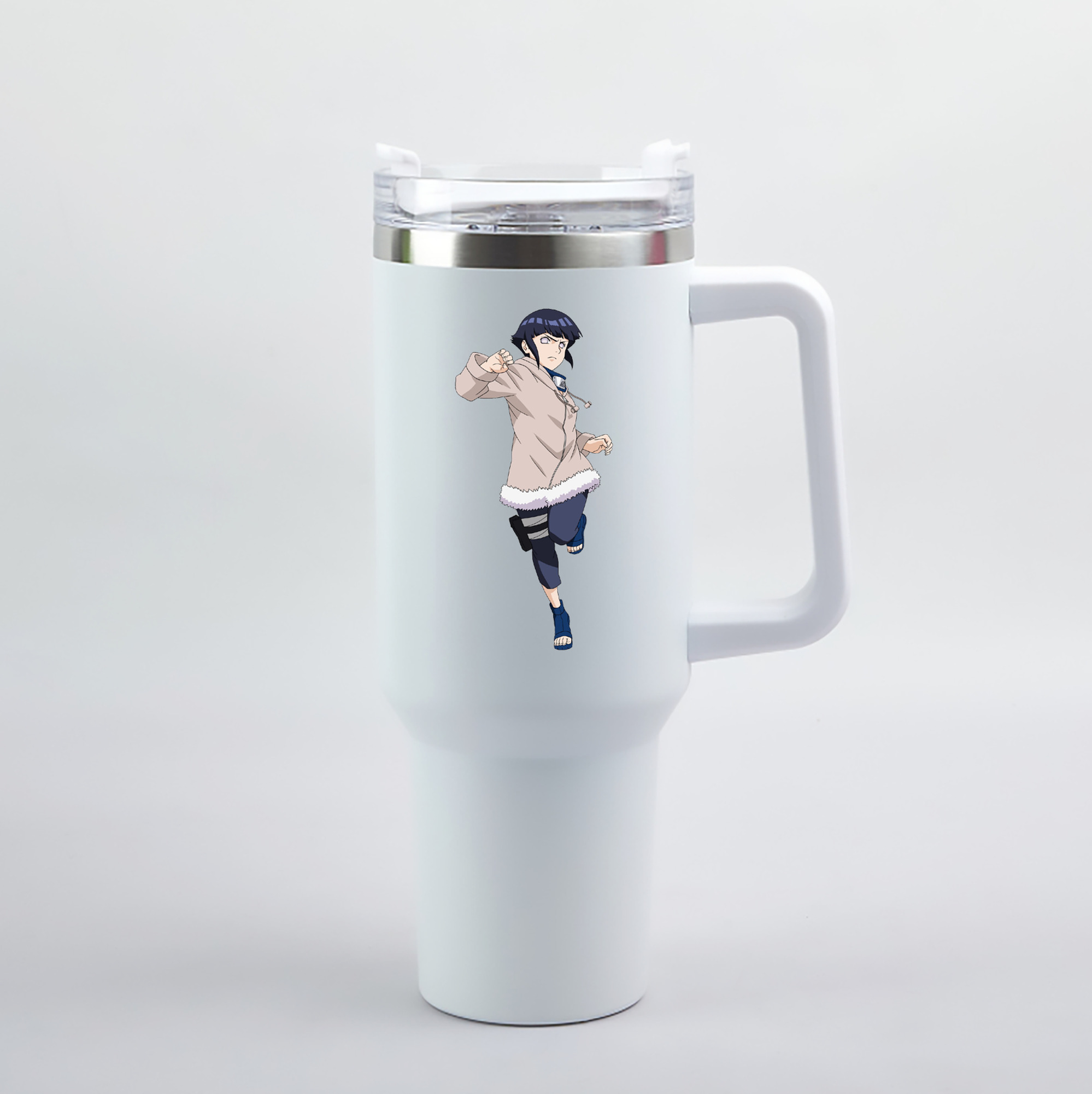 （画像用） NARUTO -ナルト- 日向ヒナタ Hyūga Hinata 1200mL車用タンブラー（カラープリント）