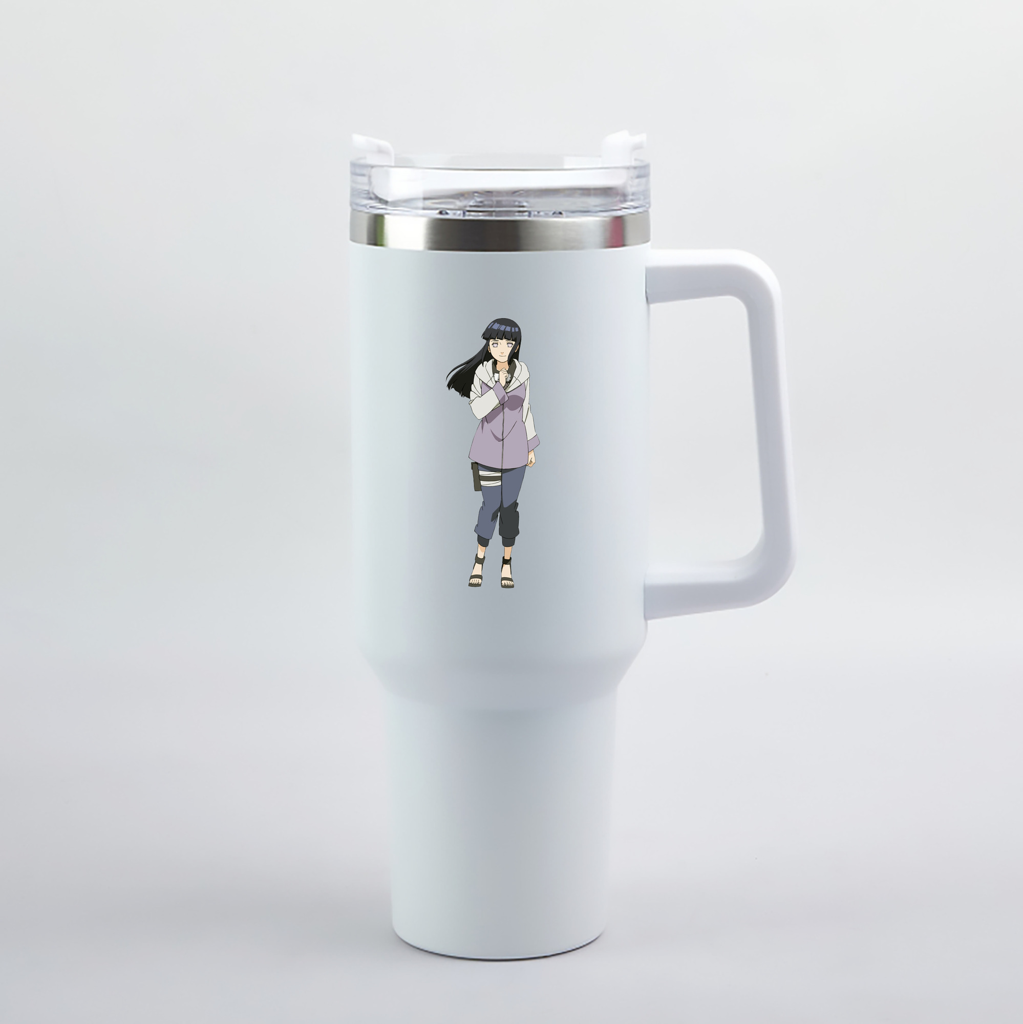 （画像用） NARUTO -ナルト- 日向ヒナタ Hyūga Hinata 1200mL車用タンブラー（カラープリント）