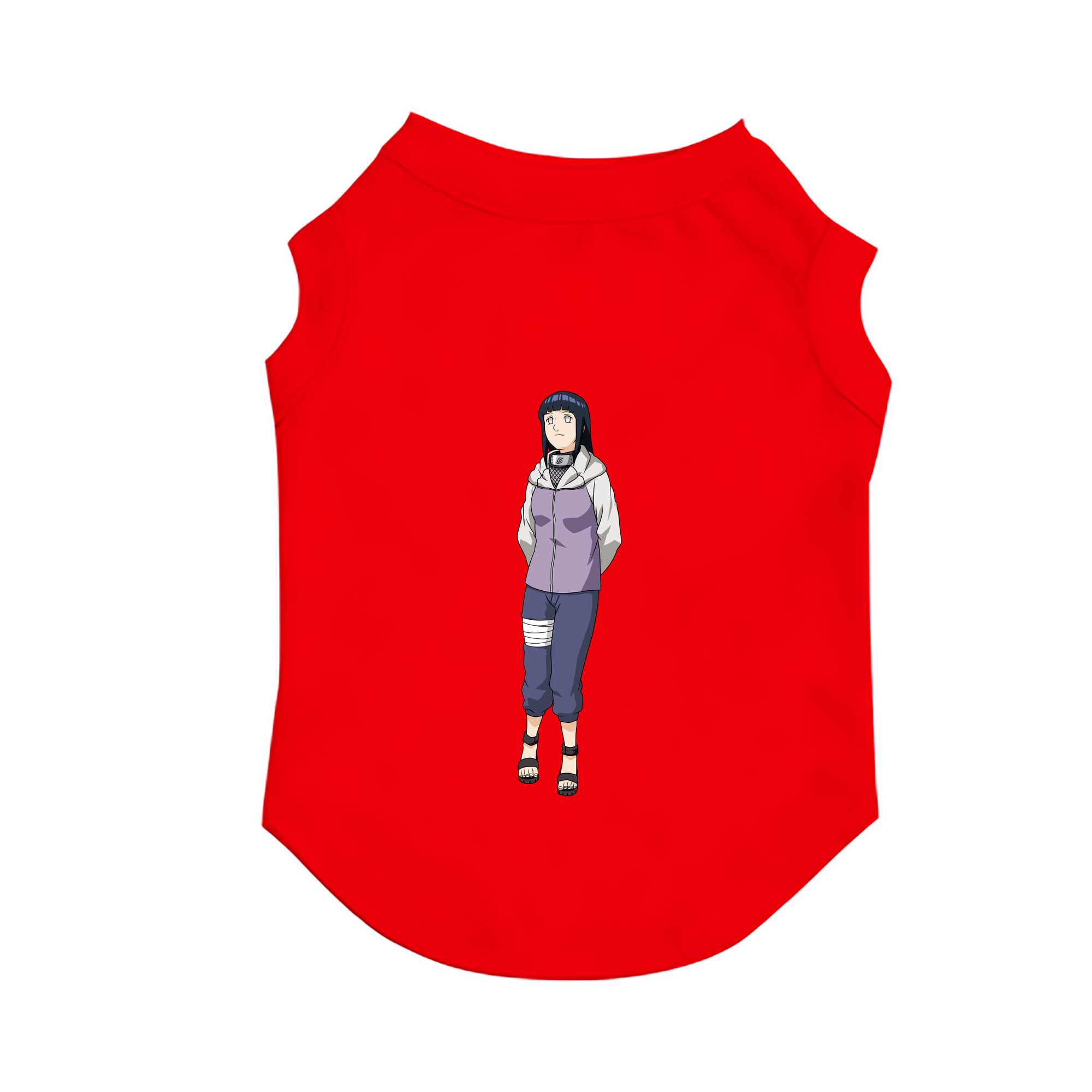 （画像用） NARUTO -ナルト- 日向ヒナタ Hyūga Hinata ペット用ベスト