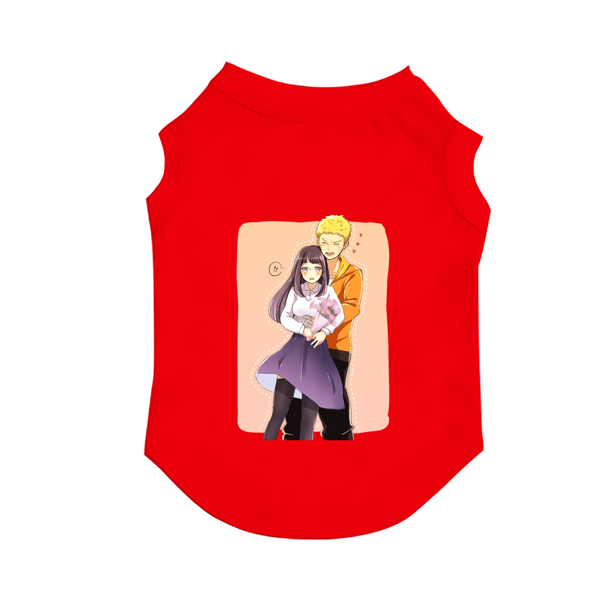 （画像用） NARUTO -ナルト- 日向ヒナタ Hyūga Hinata ペット用ベスト