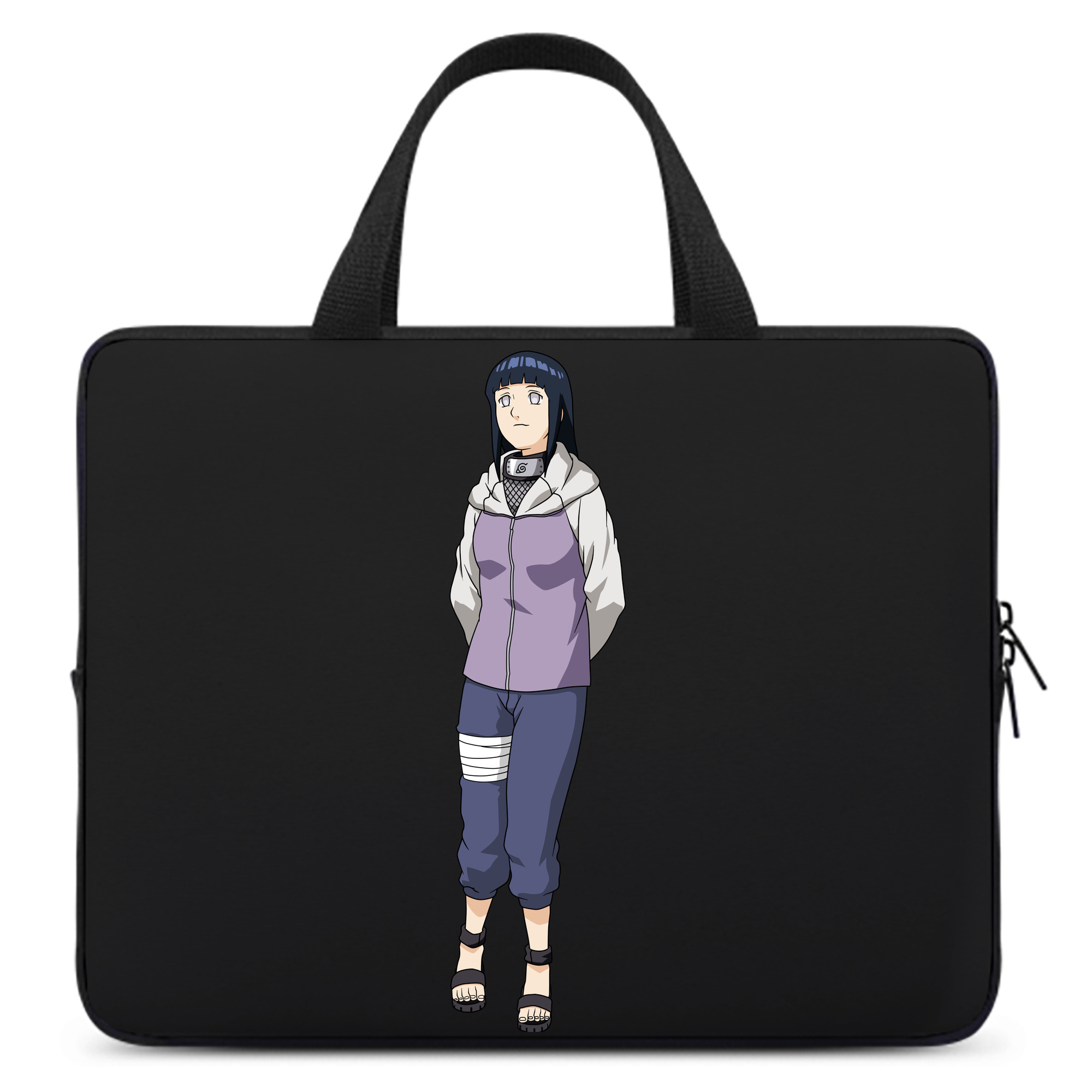 （画像用） NARUTO -ナルト- 日向ヒナタ Hyūga Hinata 手提げノートパソコンバッグ