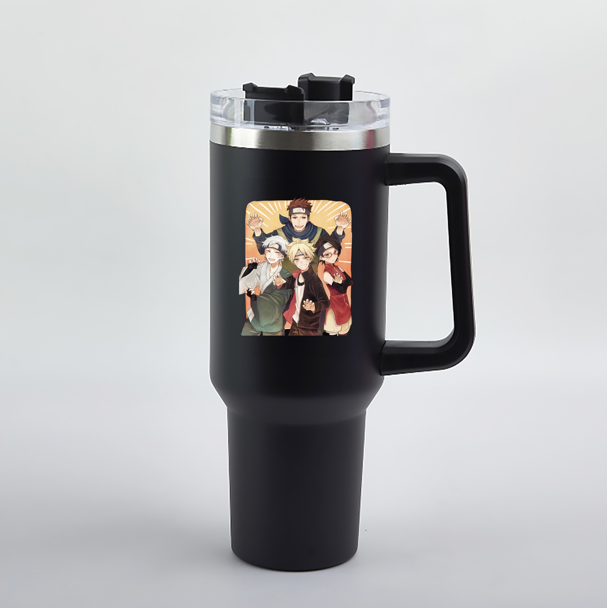 （画像用） NARUTO -ナルト- うちは サラダ Uchiha Sarada 1200mL車用タンブラー（カラープリント）