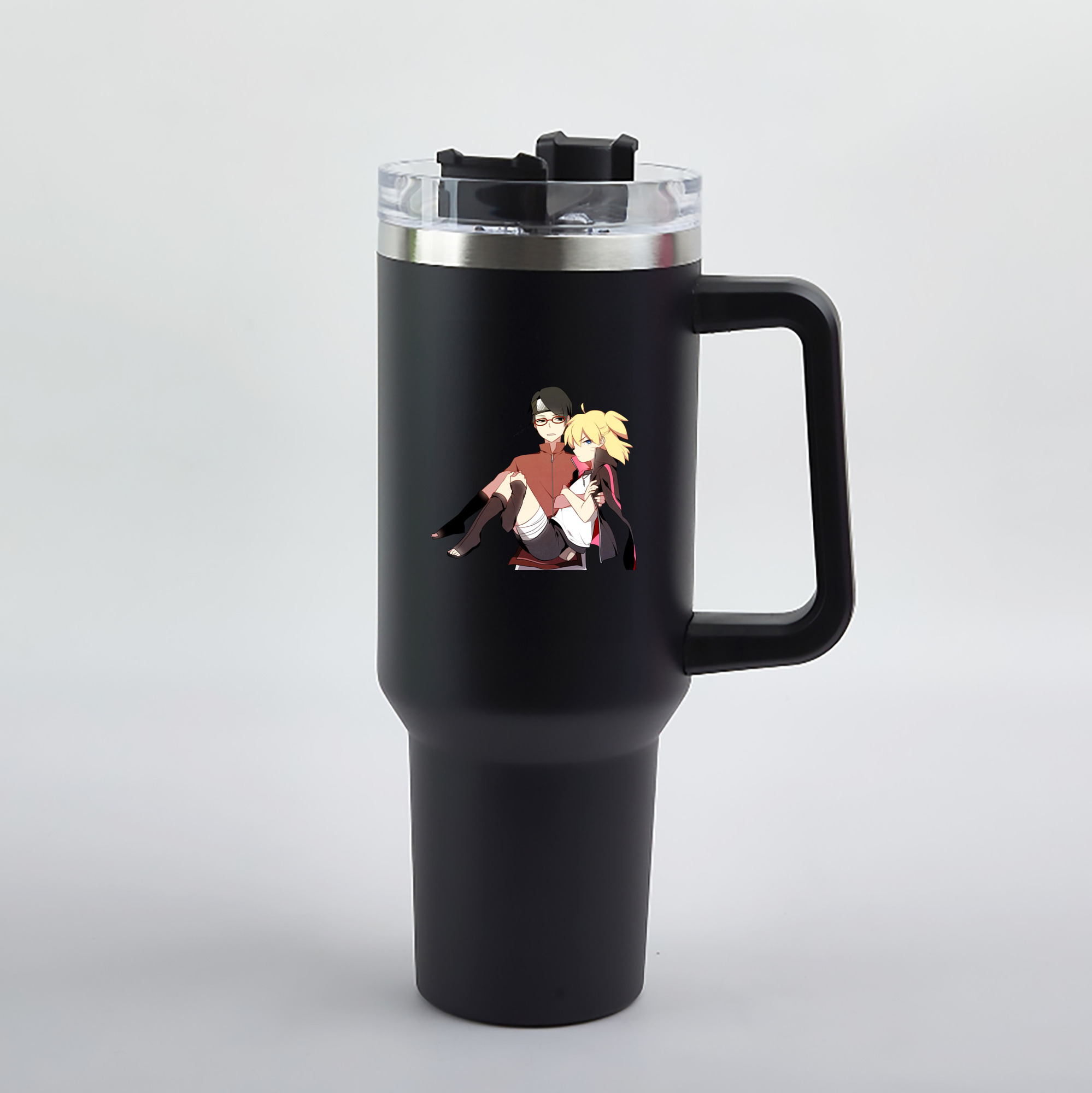 （画像用） NARUTO -ナルト- うちは サラダ Uchiha Sarada 1200mL車用タンブラー（カラープリント）