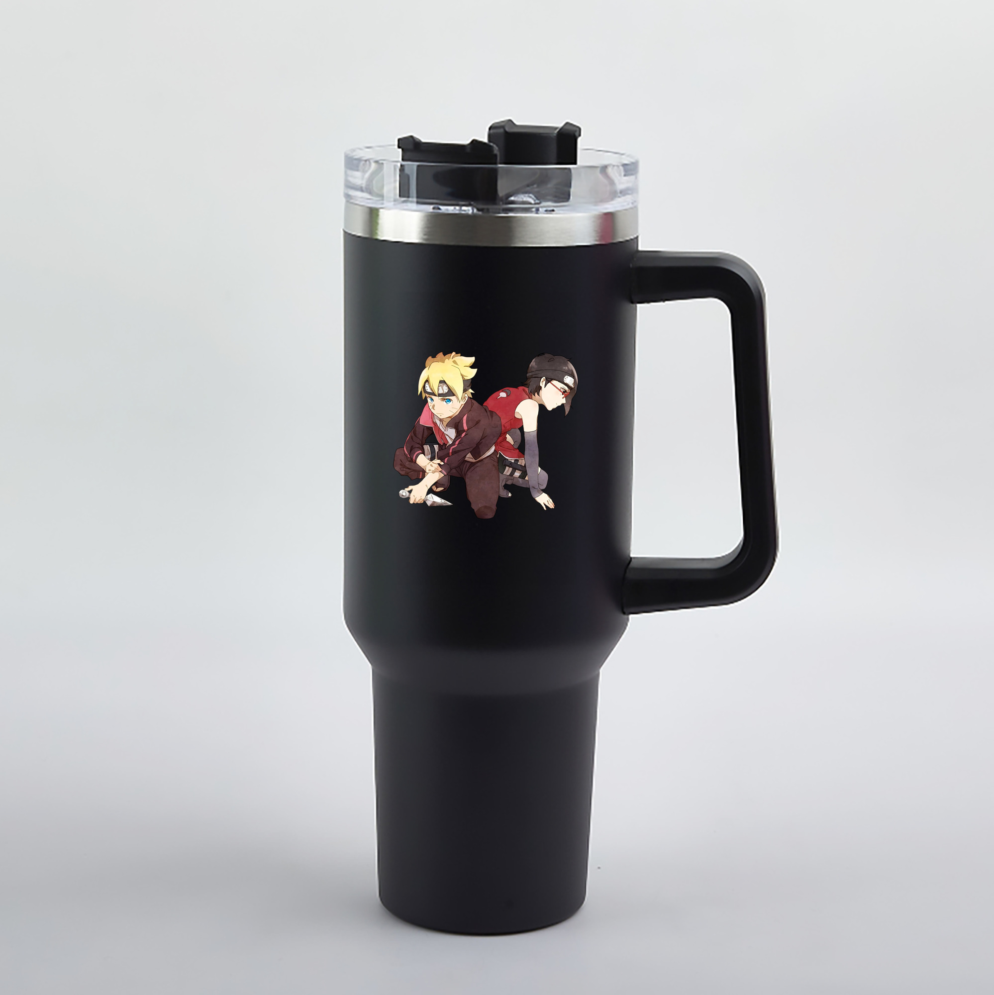 （画像用） NARUTO -ナルト- うちは サラダ Uchiha Sarada 1200mL車用タンブラー（カラープリント）