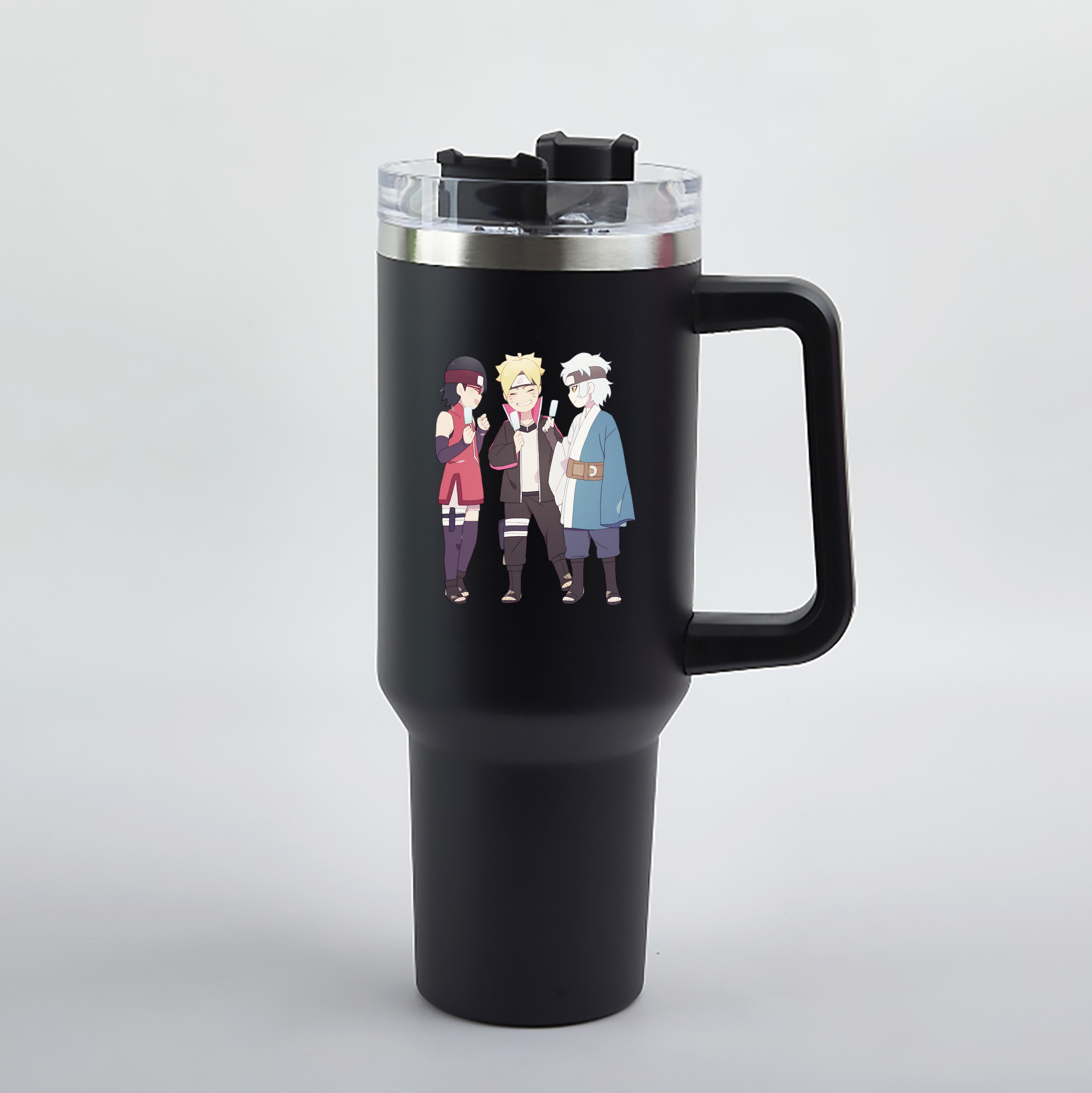 （画像用） NARUTO -ナルト- うちは サラダ Uchiha Sarada 1200mL車用タンブラー（カラープリント）