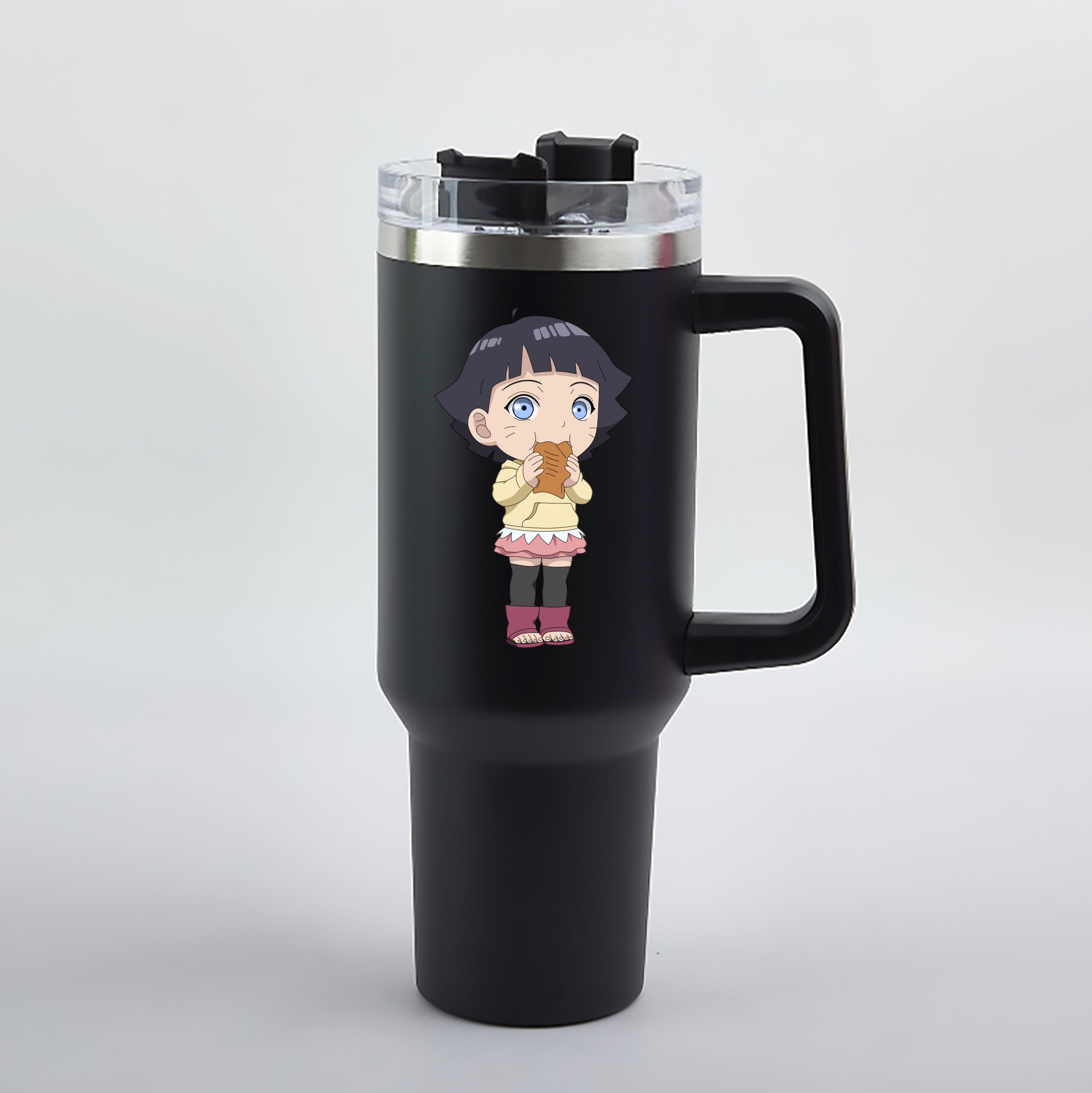 （画像用） NARUTO -ナルト- うずまき ヒマワリ Uzumaki Himawari 1200mL車用タンブラー（カラープリント）
