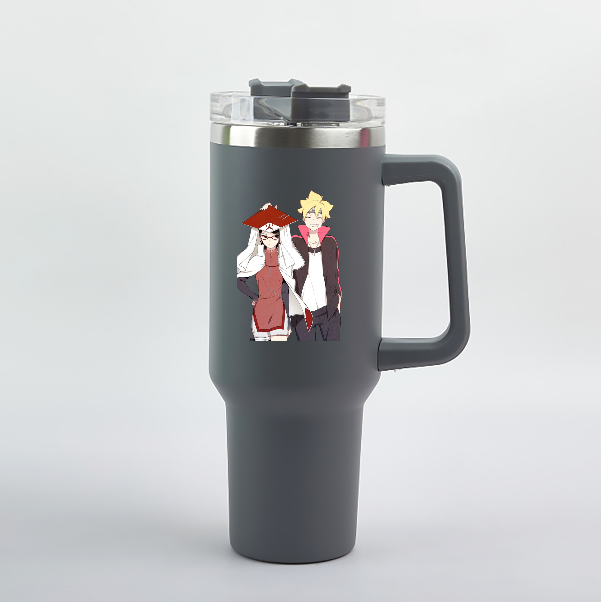 （画像用） NARUTO -ナルト- うちは サラダ Uchiha Sarada 1200mL車用タンブラー（カラープリント）