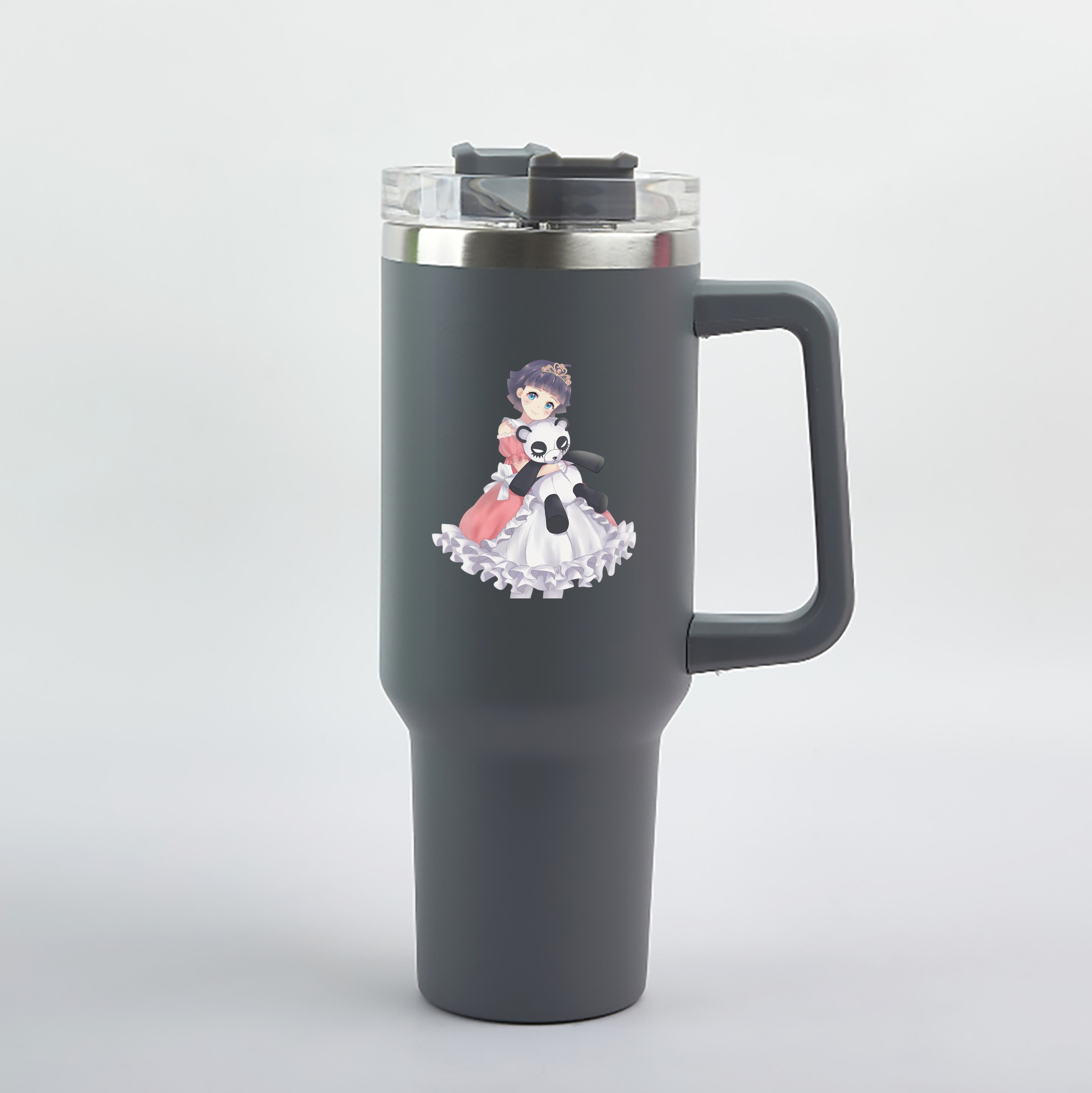 （画像用） NARUTO -ナルト- うずまき ヒマワリ Uzumaki Himawari 1200mL車用タンブラー（カラープリント）
