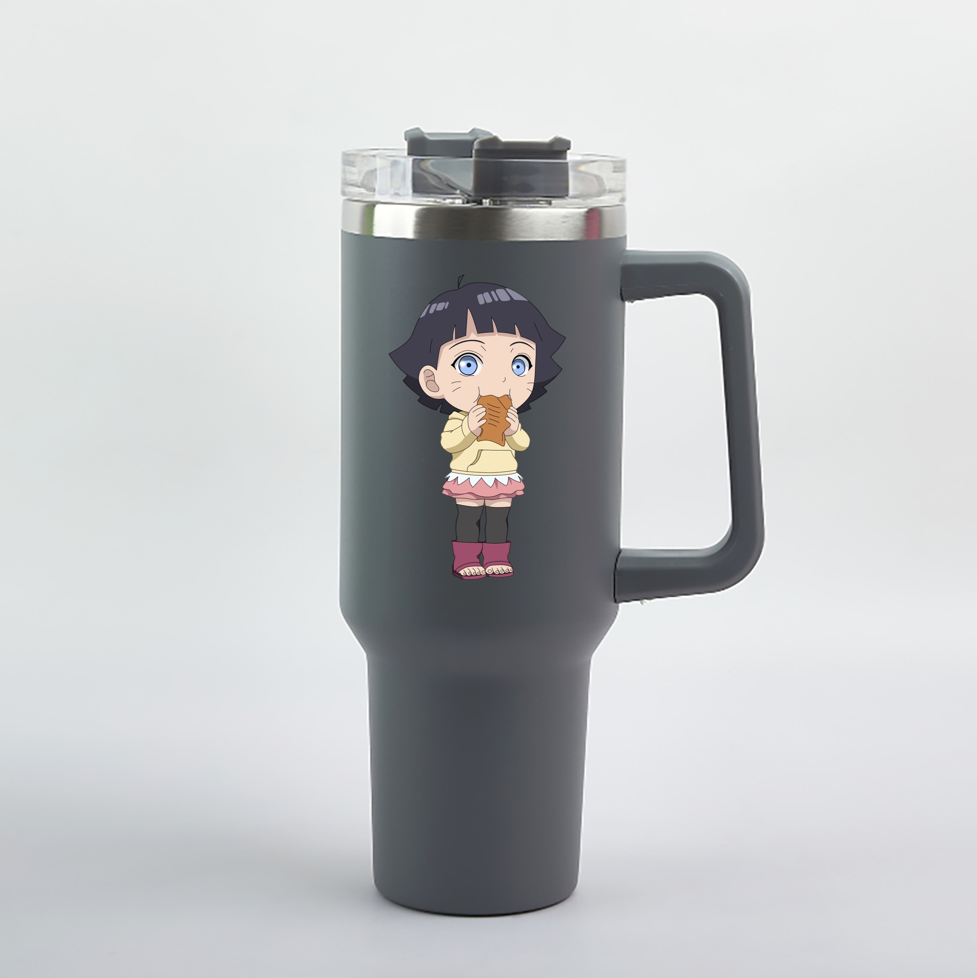 （画像用） NARUTO -ナルト- うずまき ヒマワリ Uzumaki Himawari 1200mL車用タンブラー（カラープリント）