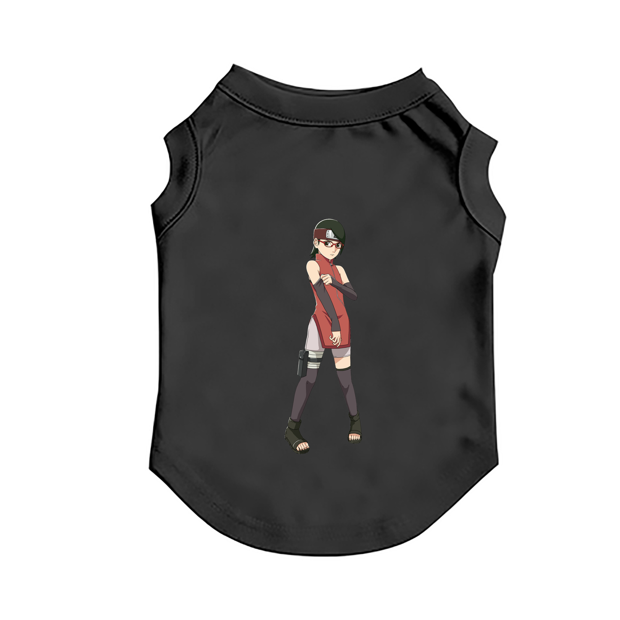 （画像用） NARUTO -ナルト- うちは サラダ Uchiha Sarada ペット用ベスト