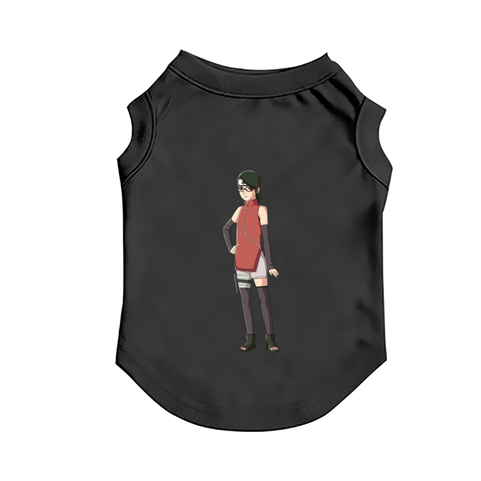 （画像用） NARUTO -ナルト- うちは サラダ Uchiha Sarada ペット用ベスト