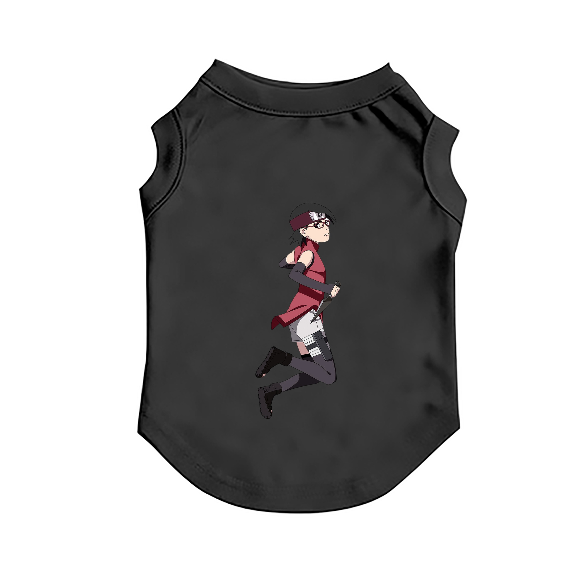 （画像用） NARUTO -ナルト- うちは サラダ Uchiha Sarada ペット用ベスト