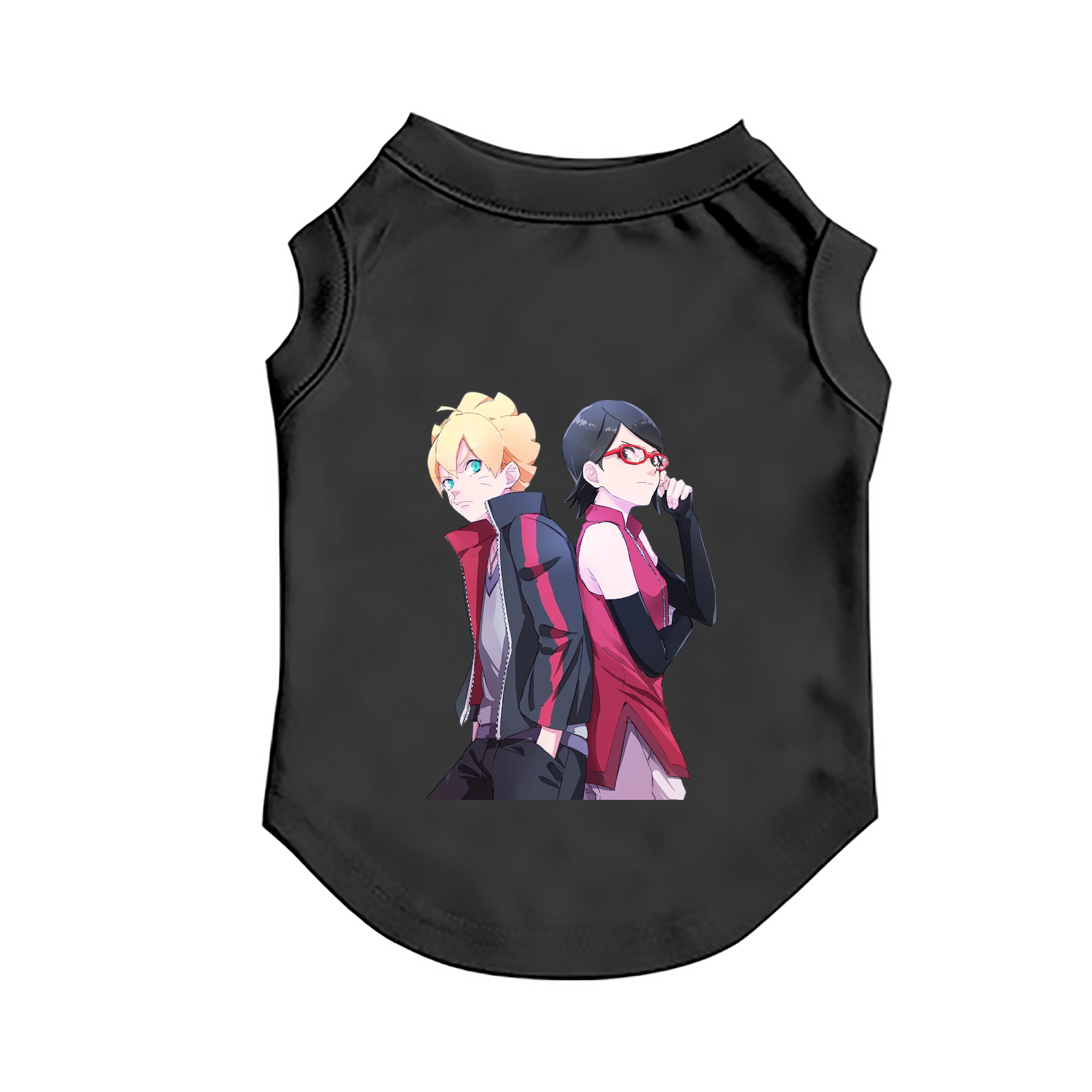 （画像用） NARUTO -ナルト- うちは サラダ Uchiha Sarada ペット用ベスト