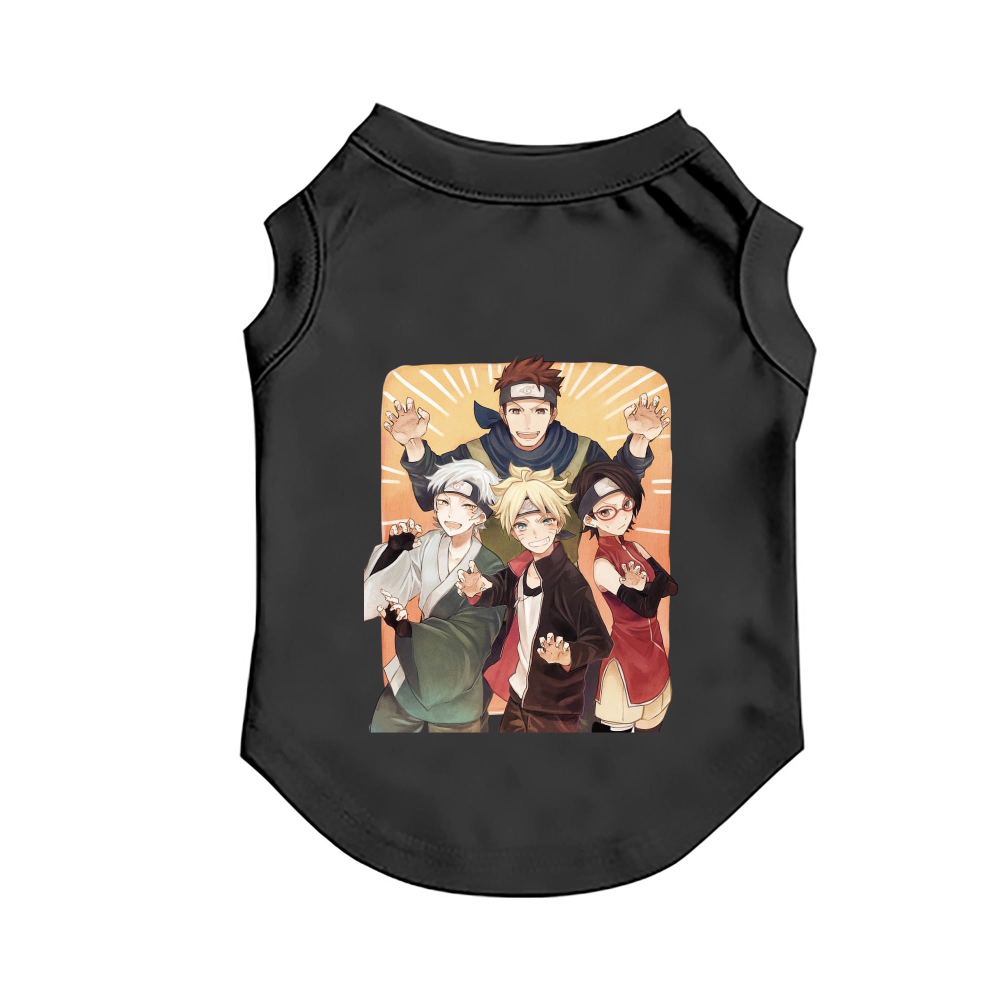 （画像用） NARUTO -ナルト- うちは サラダ Uchiha Sarada ペット用ベスト