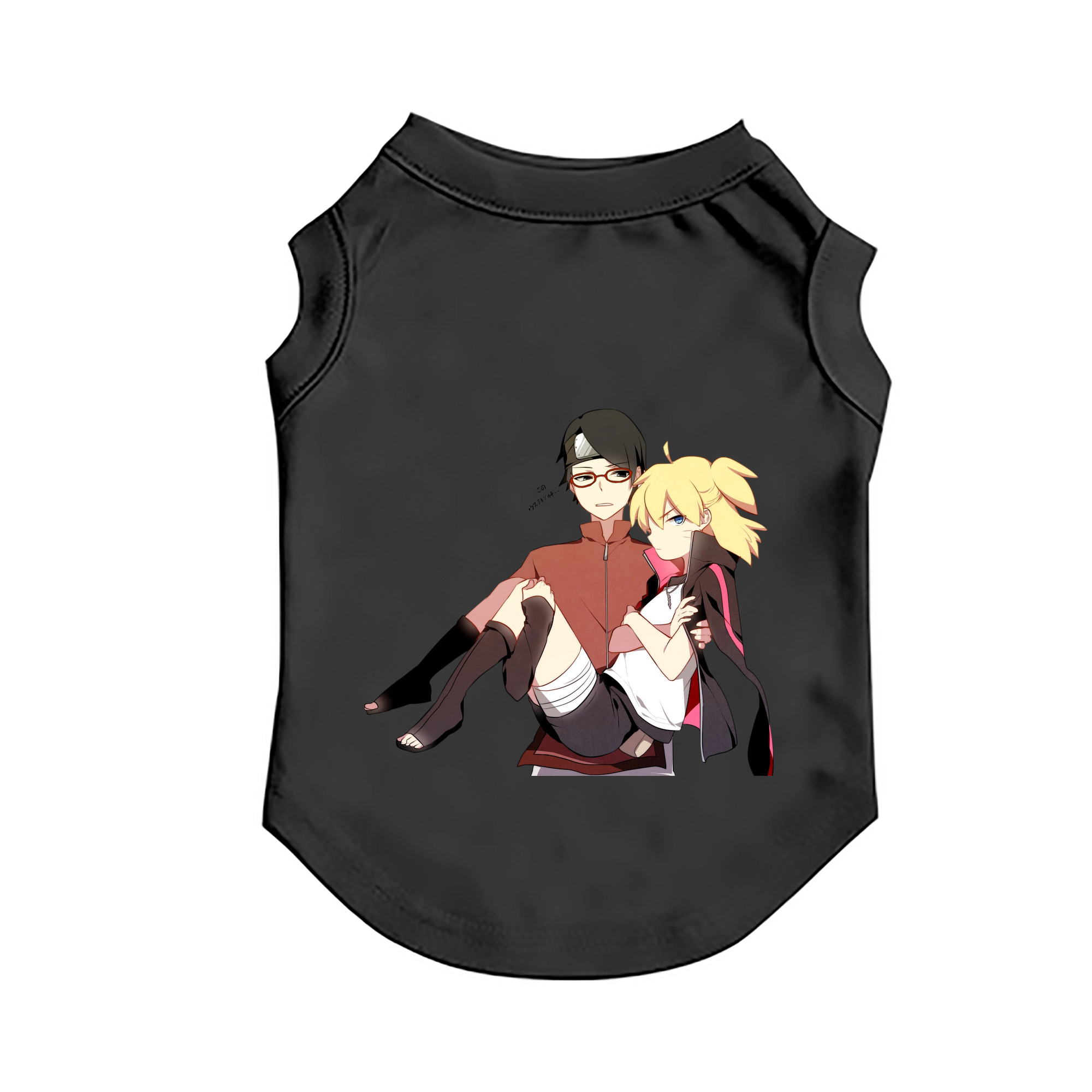 （画像用） NARUTO -ナルト- うちは サラダ Uchiha Sarada ペット用ベスト