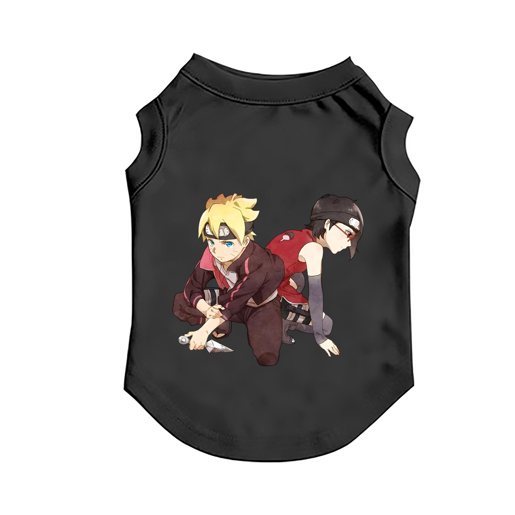 （画像用） NARUTO -ナルト- うちは サラダ Uchiha Sarada ペット用ベスト