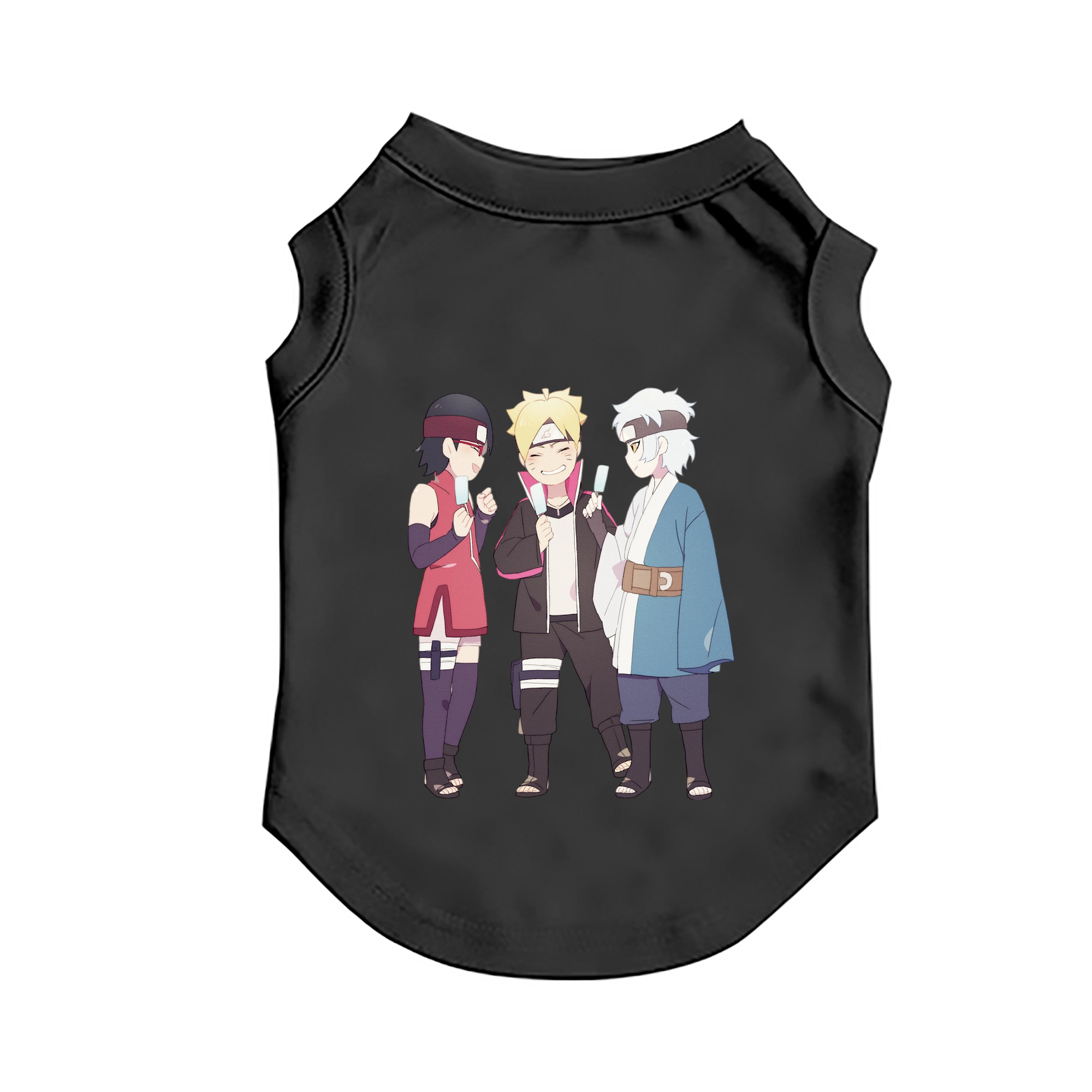 （画像用） NARUTO -ナルト- うちは サラダ Uchiha Sarada ペット用ベスト
