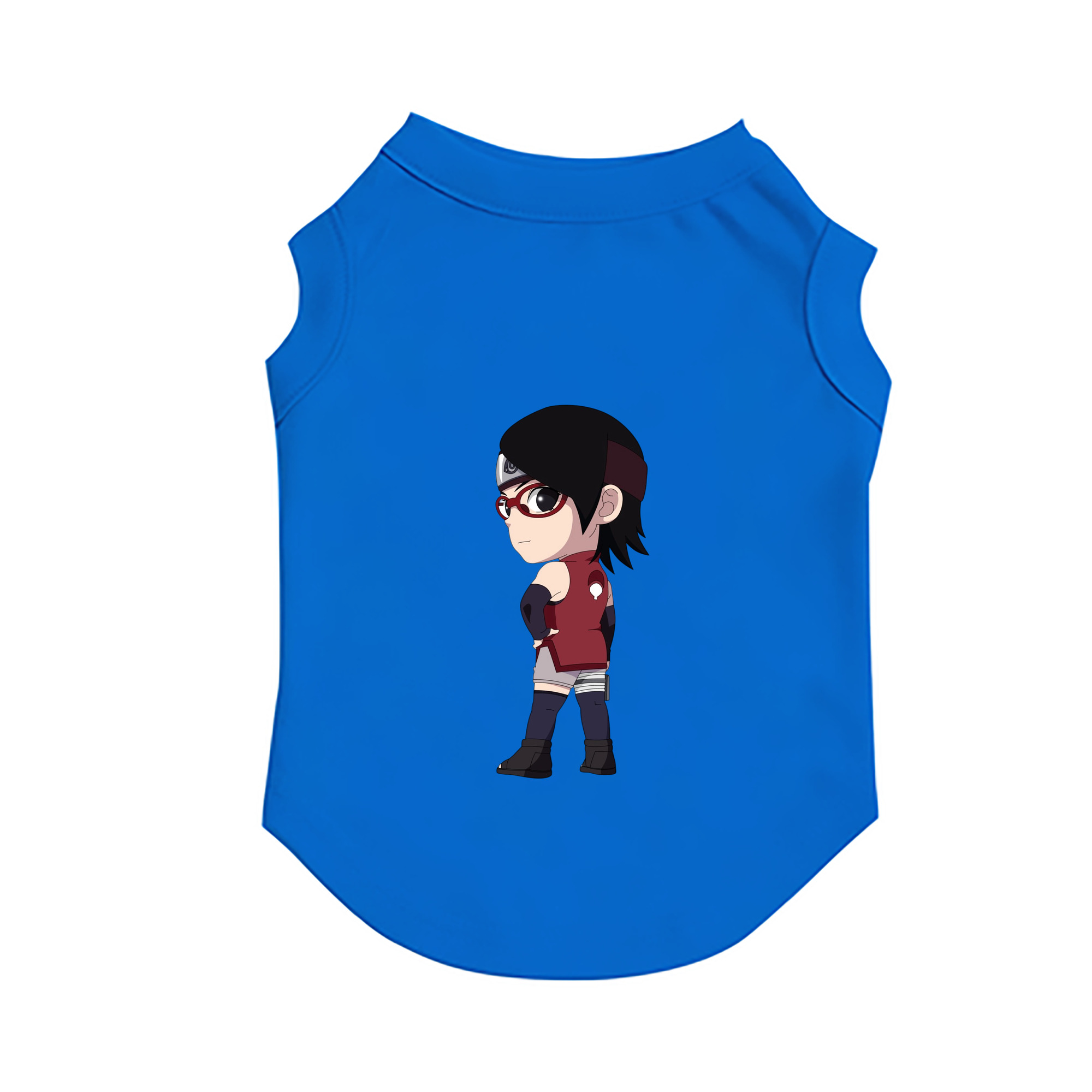 （画像用） NARUTO -ナルト- うちは サラダ Uchiha Sarada ペット用ベスト
