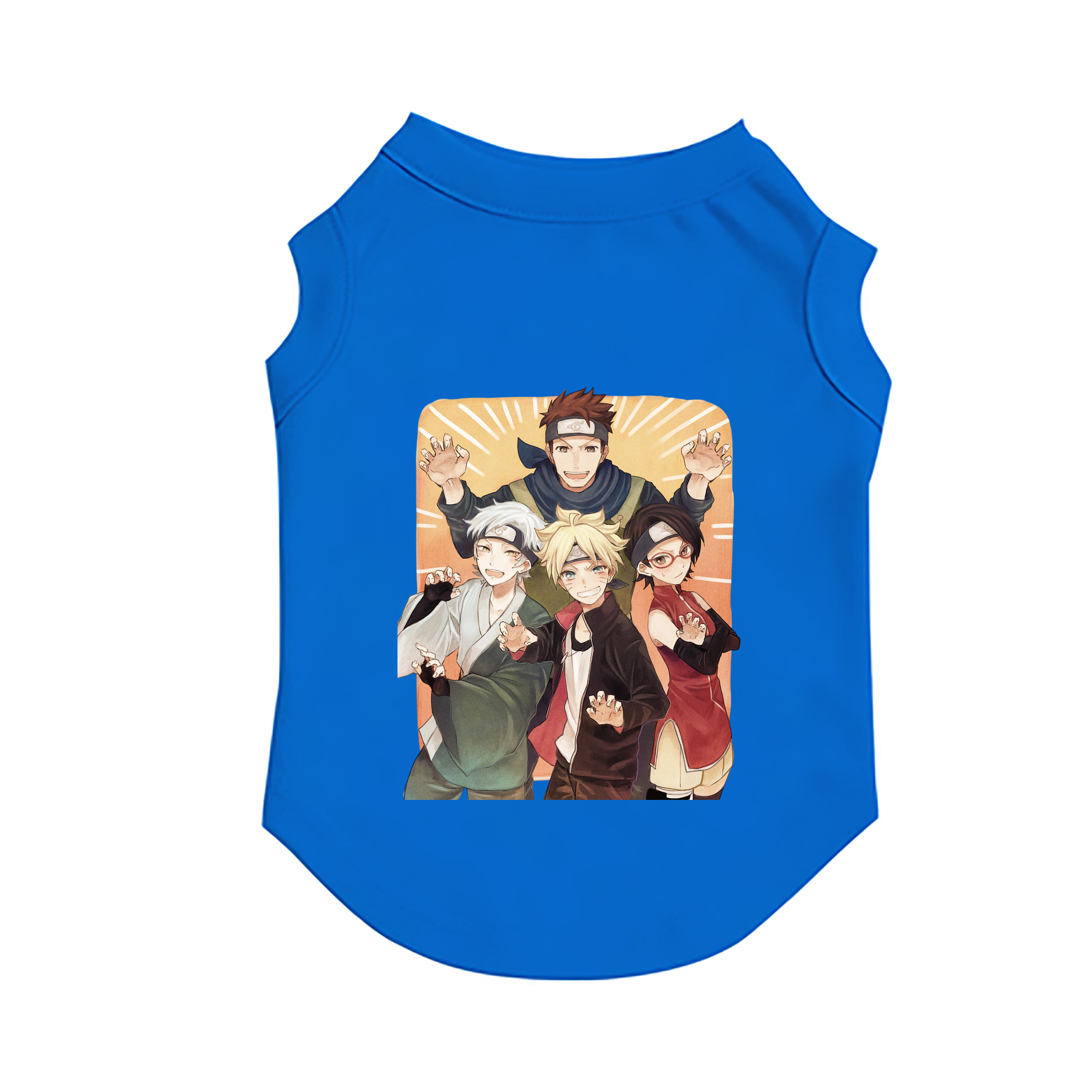 （画像用） NARUTO -ナルト- うちは サラダ Uchiha Sarada ペット用ベスト