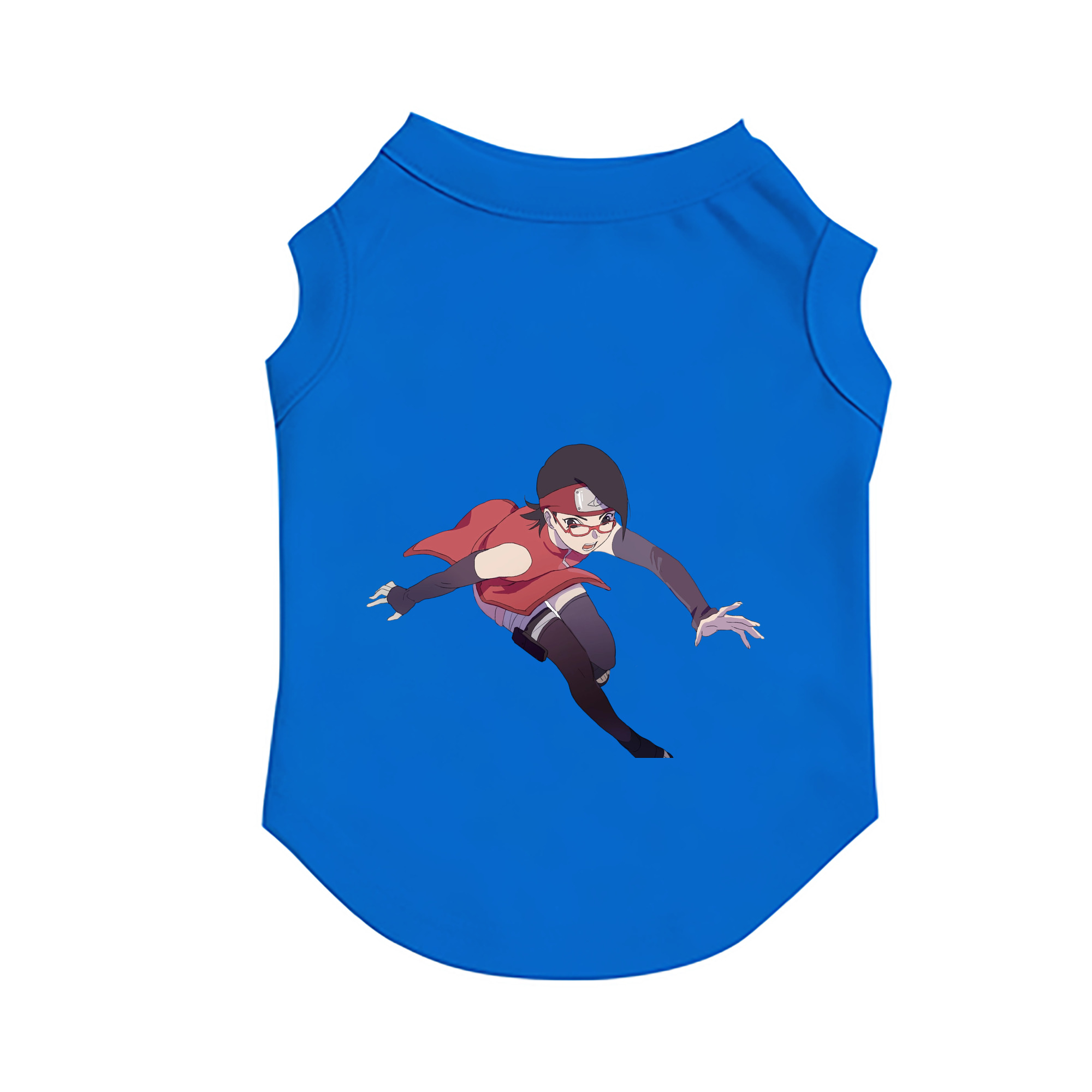 （画像用） NARUTO -ナルト- うちは サラダ Uchiha Sarada ペット用ベスト