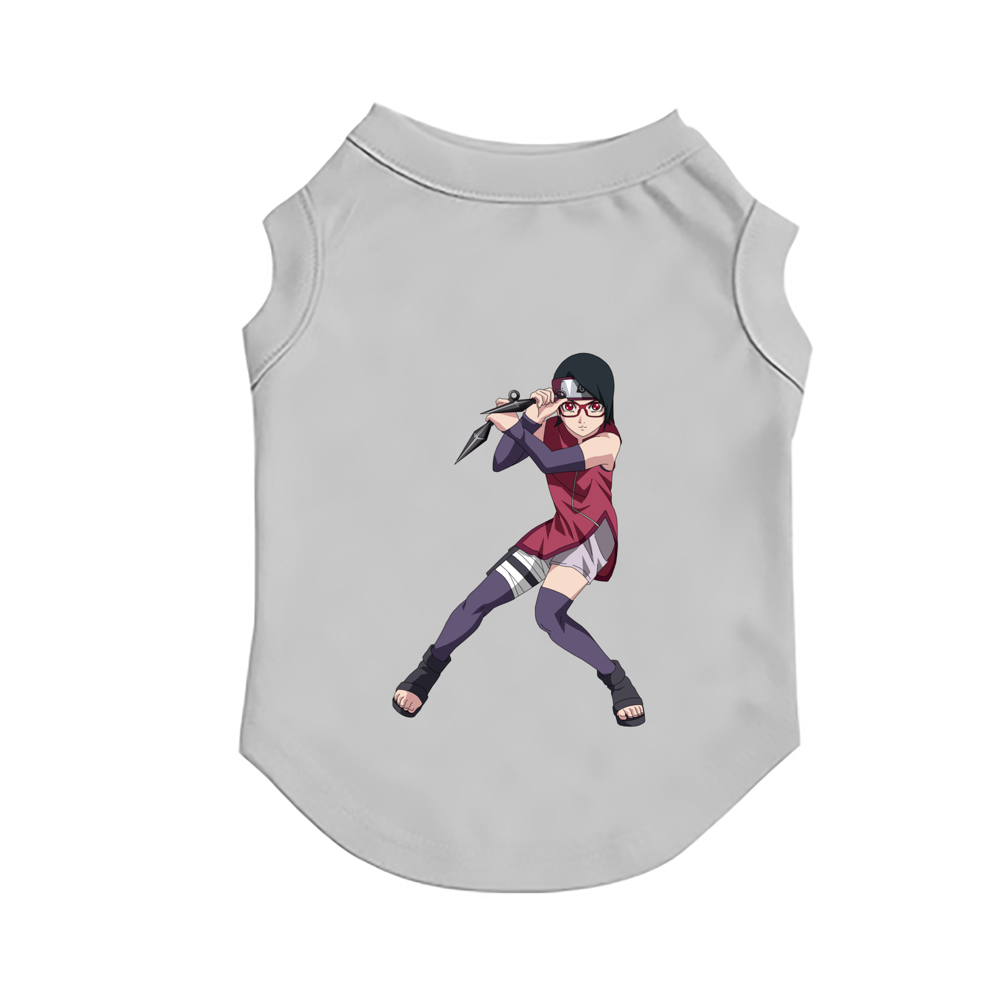 （画像用） NARUTO -ナルト- うちは サラダ Uchiha Sarada ペット用ベスト