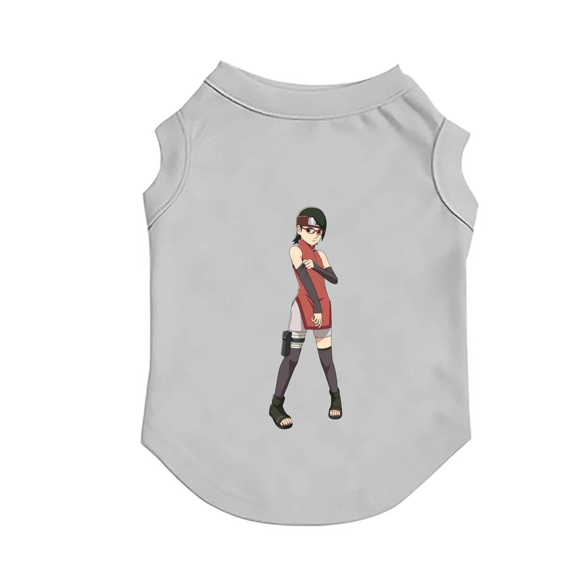 （画像用） NARUTO -ナルト- うちは サラダ Uchiha Sarada ペット用ベスト