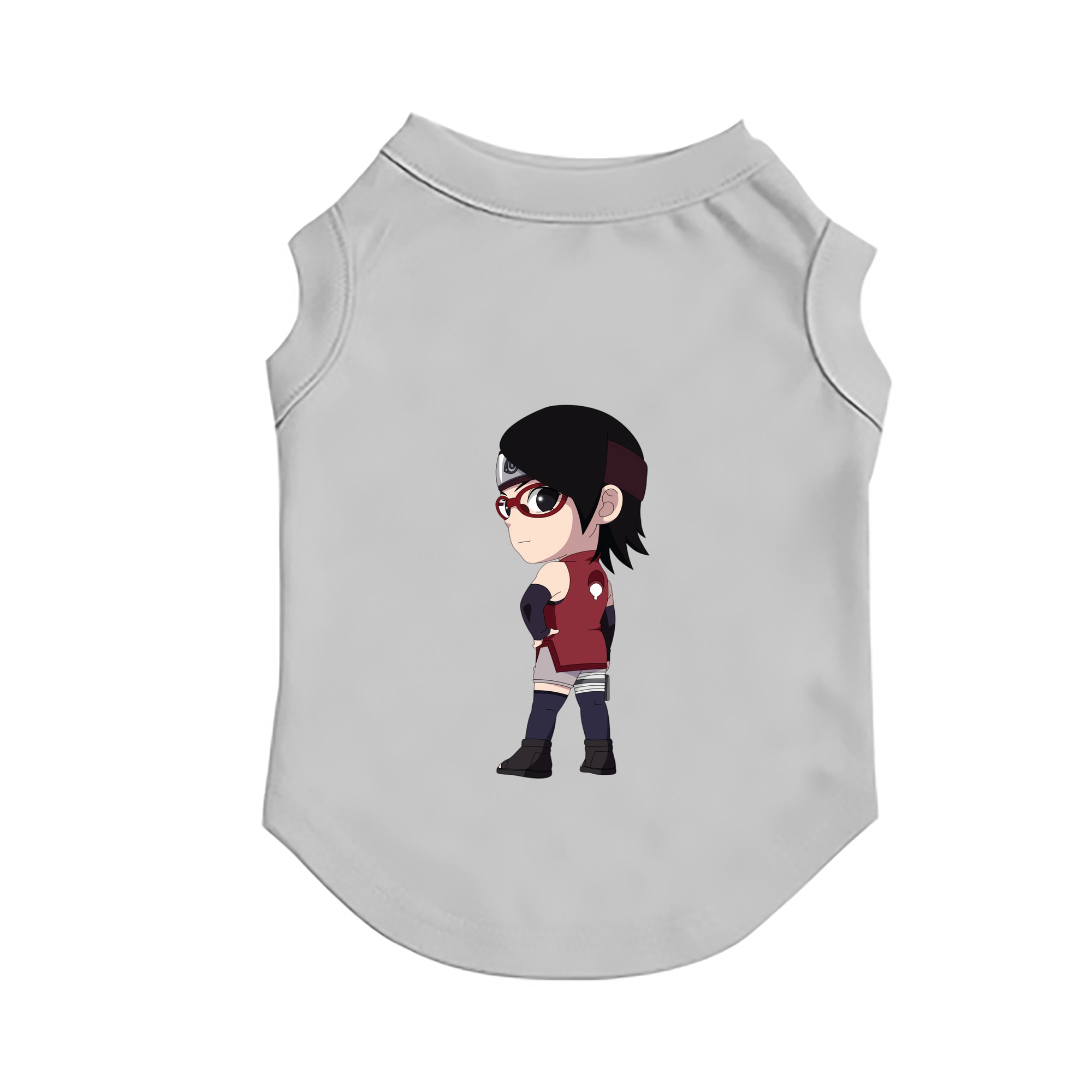 （画像用） NARUTO -ナルト- うちは サラダ Uchiha Sarada ペット用ベスト