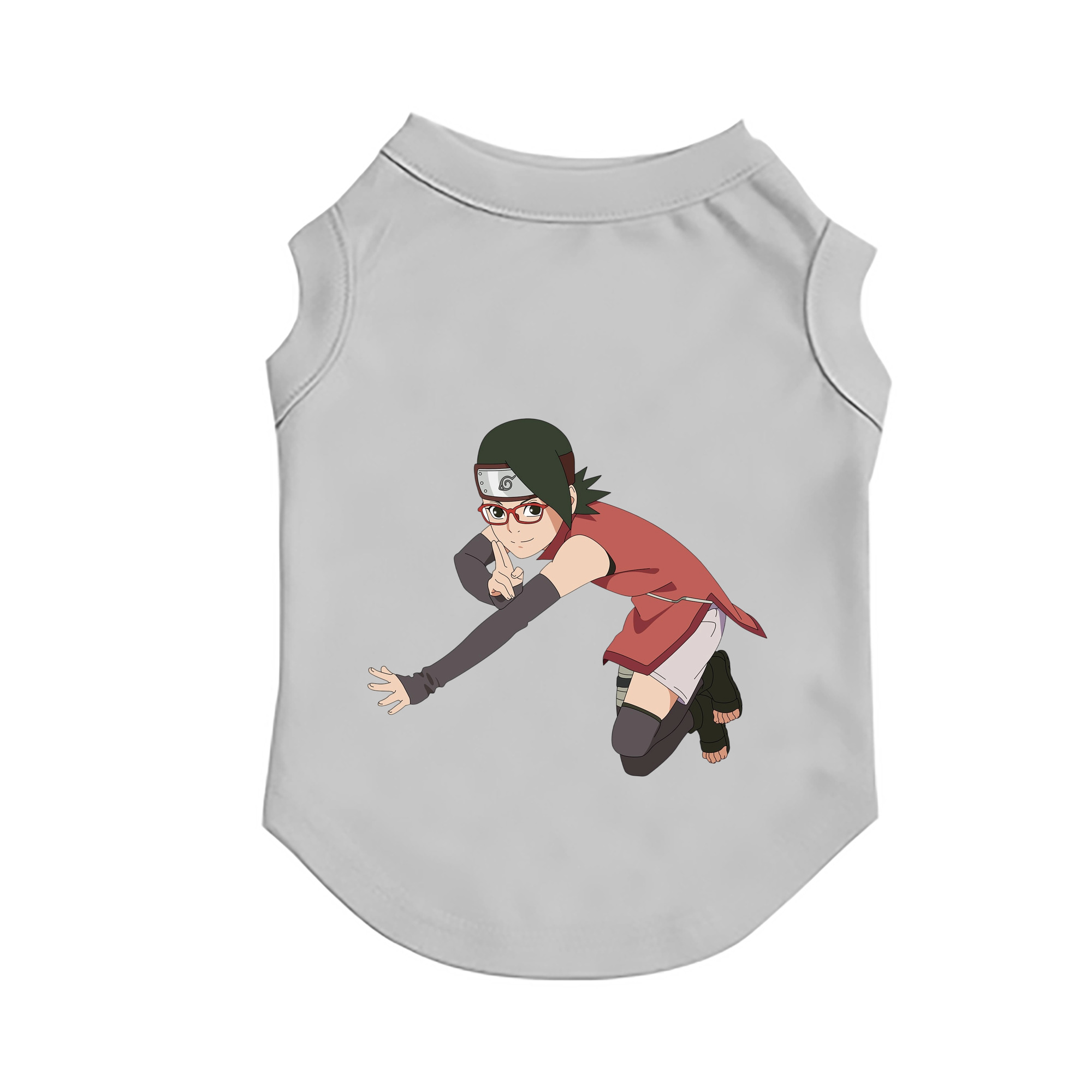 （画像用） NARUTO -ナルト- うちは サラダ Uchiha Sarada ペット用ベスト