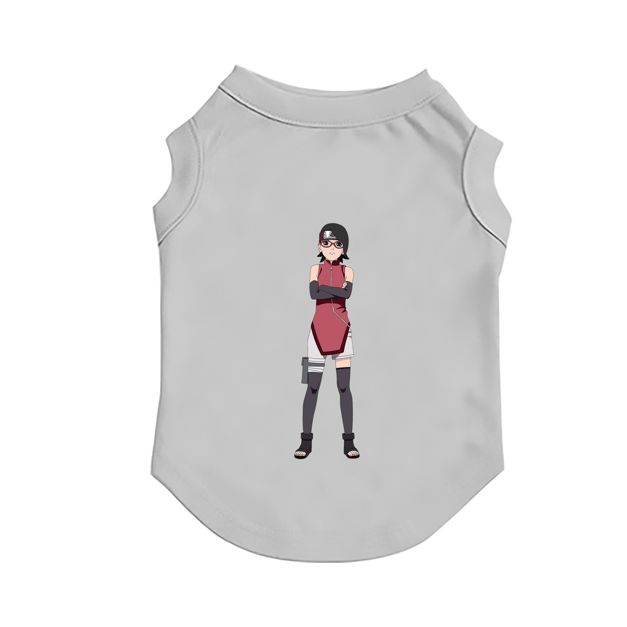（画像用） NARUTO -ナルト- うちは サラダ Uchiha Sarada ペット用ベスト