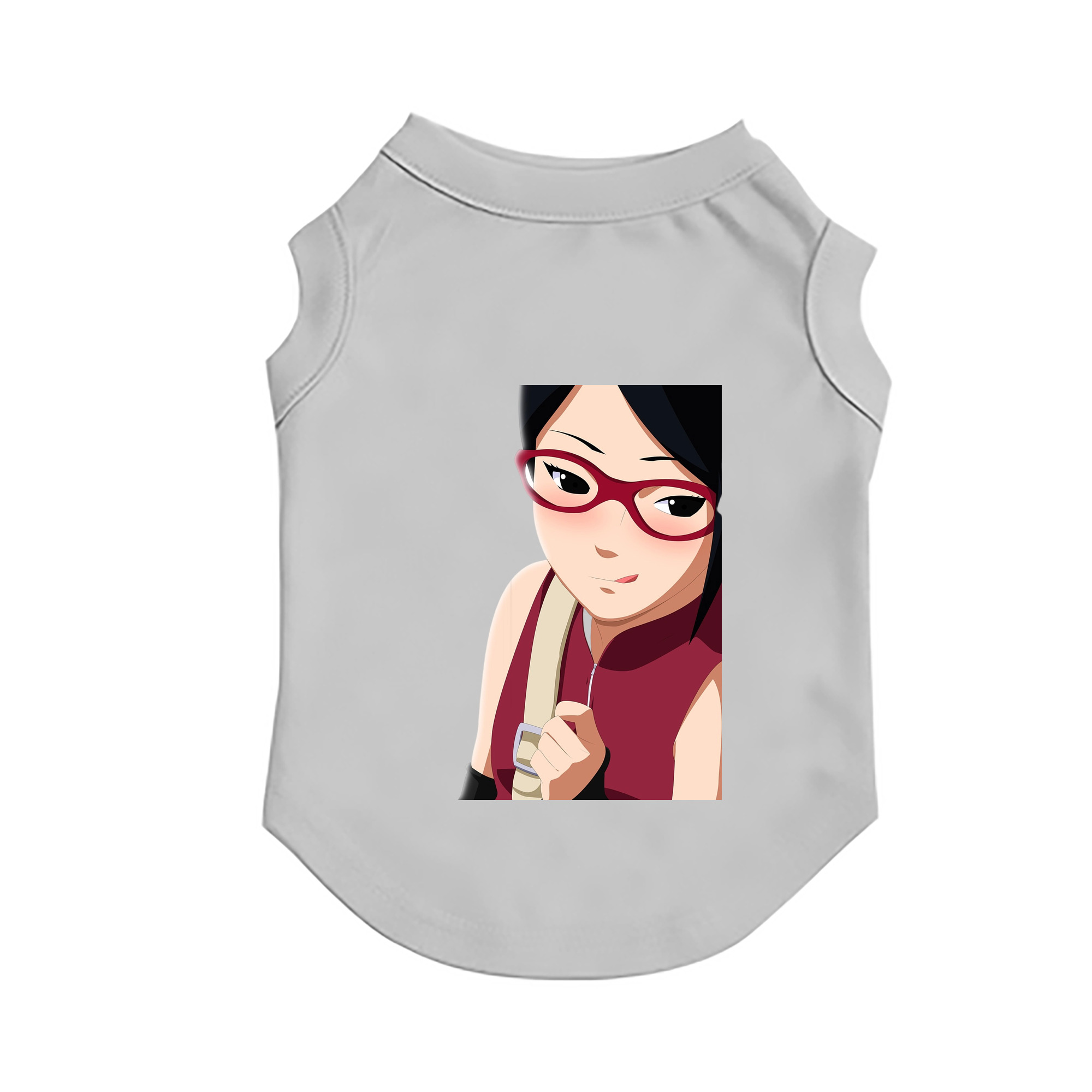 （画像用） NARUTO -ナルト- うちは サラダ Uchiha Sarada ペット用ベスト