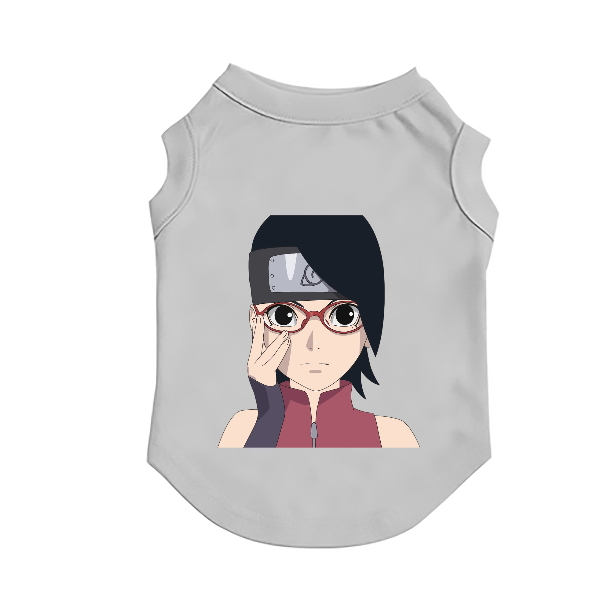 （画像用） NARUTO -ナルト- うちは サラダ Uchiha Sarada ペット用ベスト