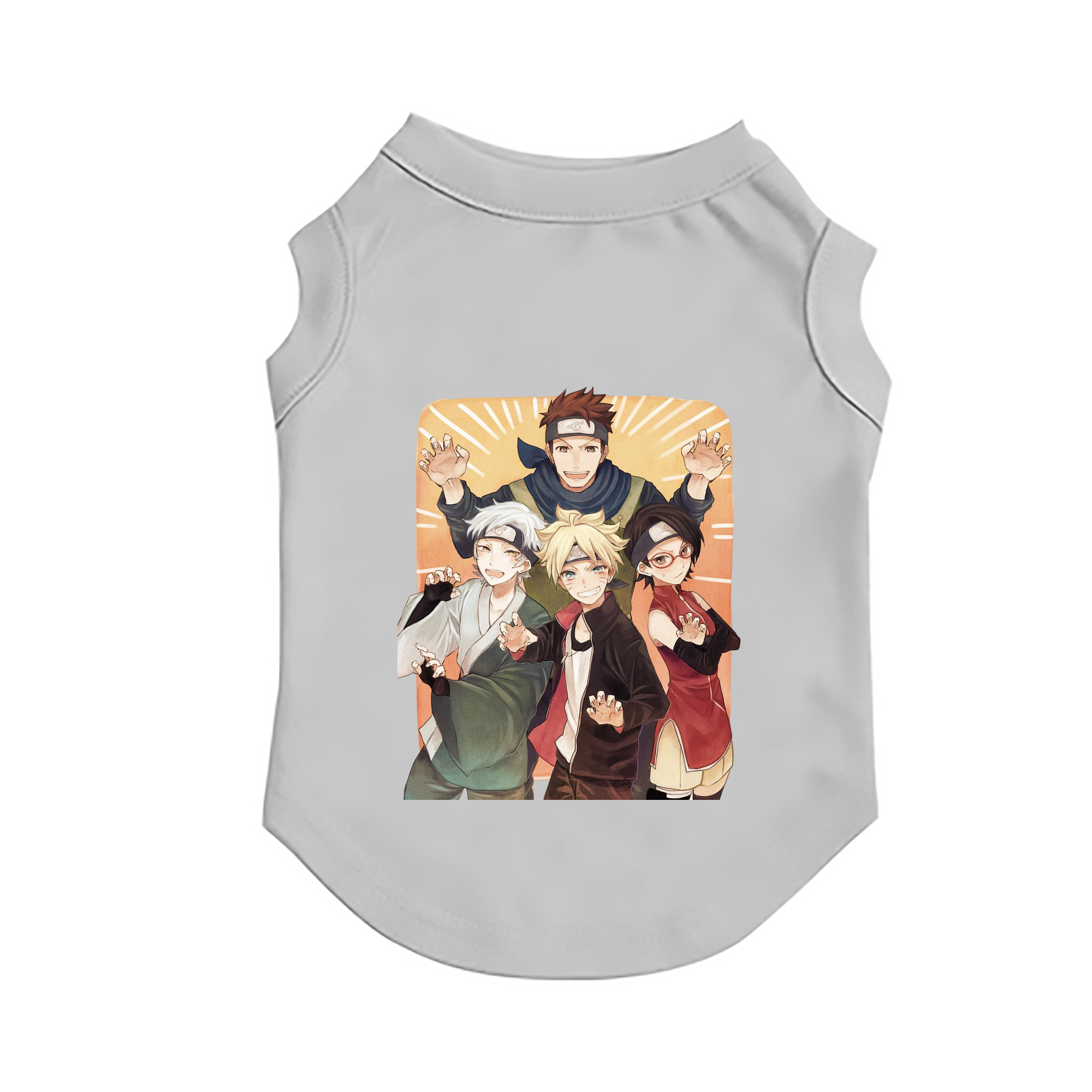 （画像用） NARUTO -ナルト- うちは サラダ Uchiha Sarada ペット用ベスト