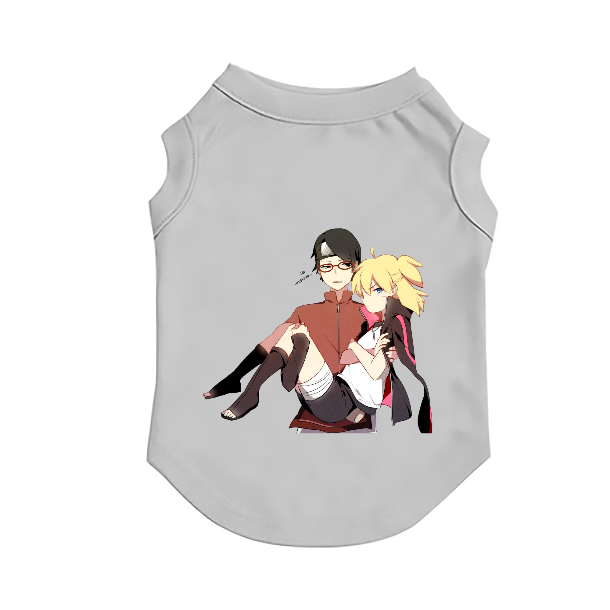 （画像用） NARUTO -ナルト- うちは サラダ Uchiha Sarada ペット用ベスト