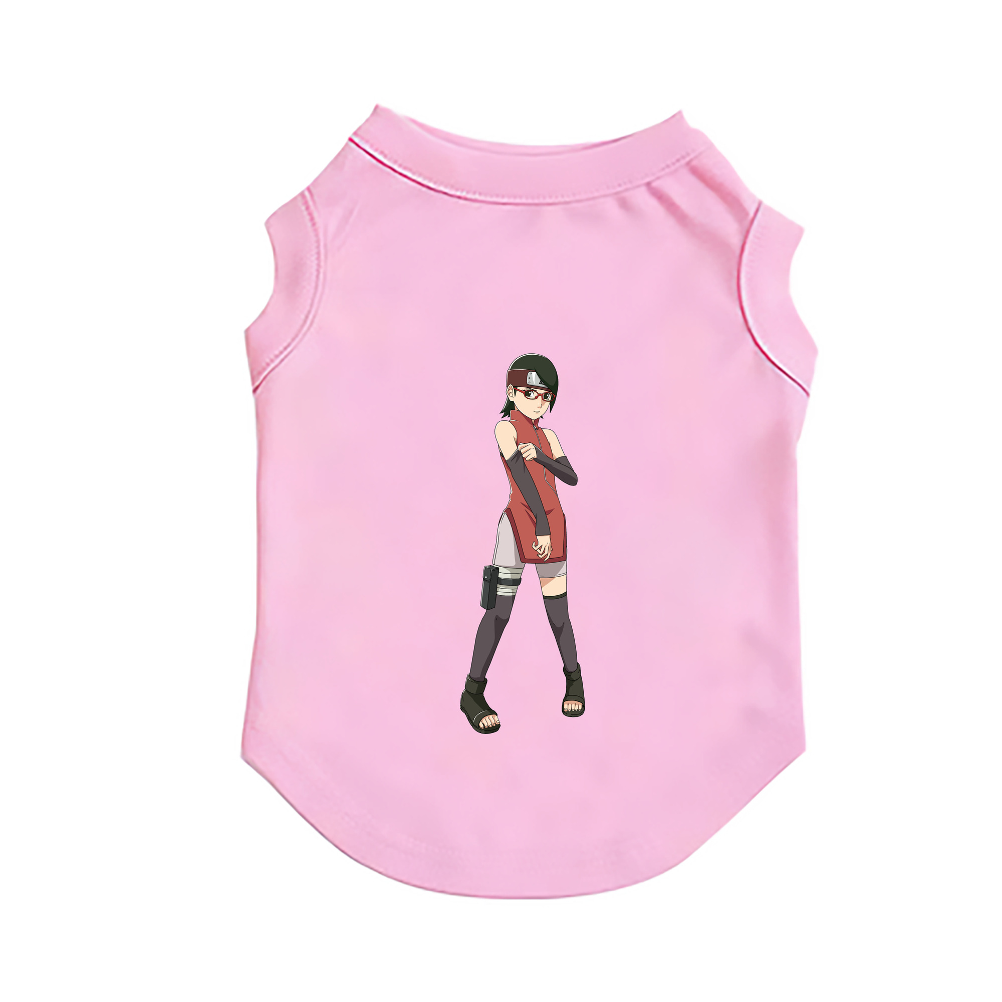（画像用） NARUTO -ナルト- うちは サラダ Uchiha Sarada ペット用ベスト