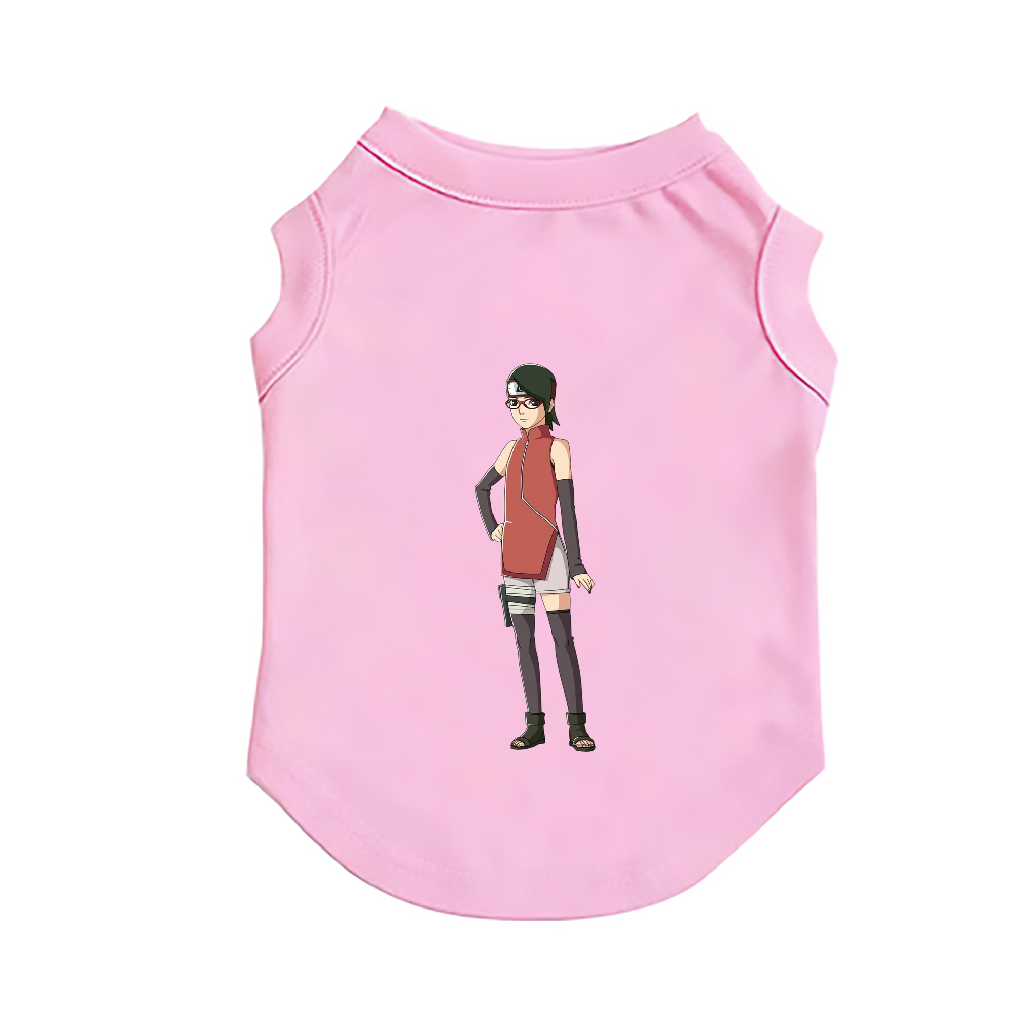 （画像用） NARUTO -ナルト- うちは サラダ Uchiha Sarada ペット用ベスト