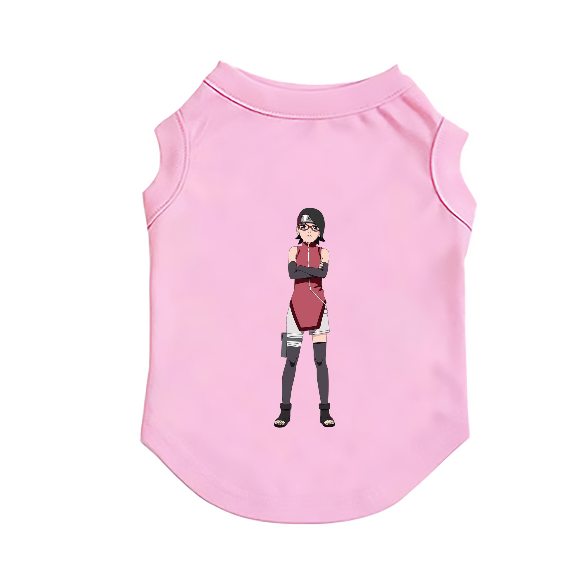 （画像用） NARUTO -ナルト- うちは サラダ Uchiha Sarada ペット用ベスト