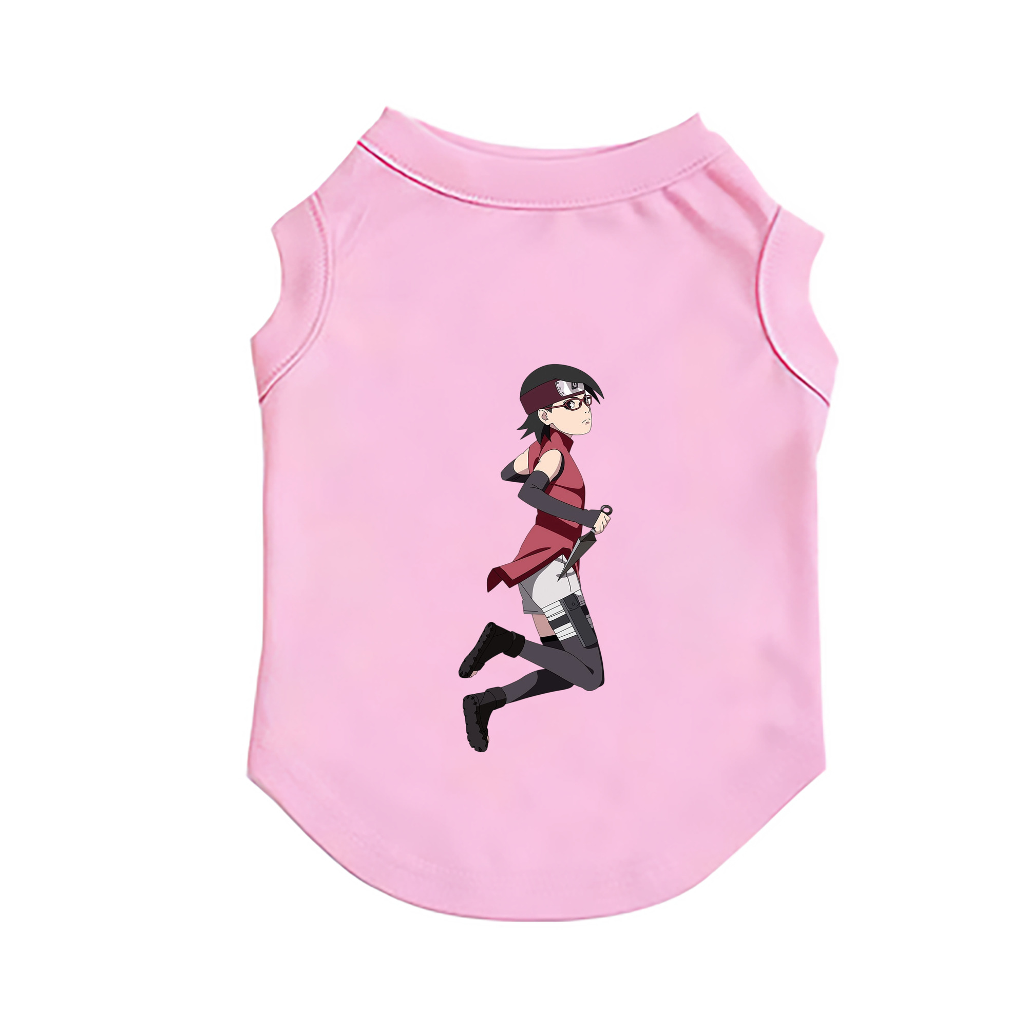（画像用） NARUTO -ナルト- うちは サラダ Uchiha Sarada ペット用ベスト
